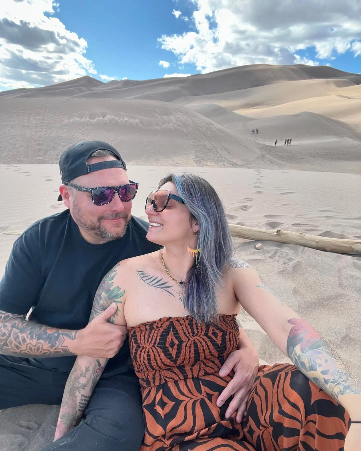 Happy Solar Return to my guy 💫🖤✨. Another trip around the sun with you that&rsquo;s been oh so sweet. 🍒