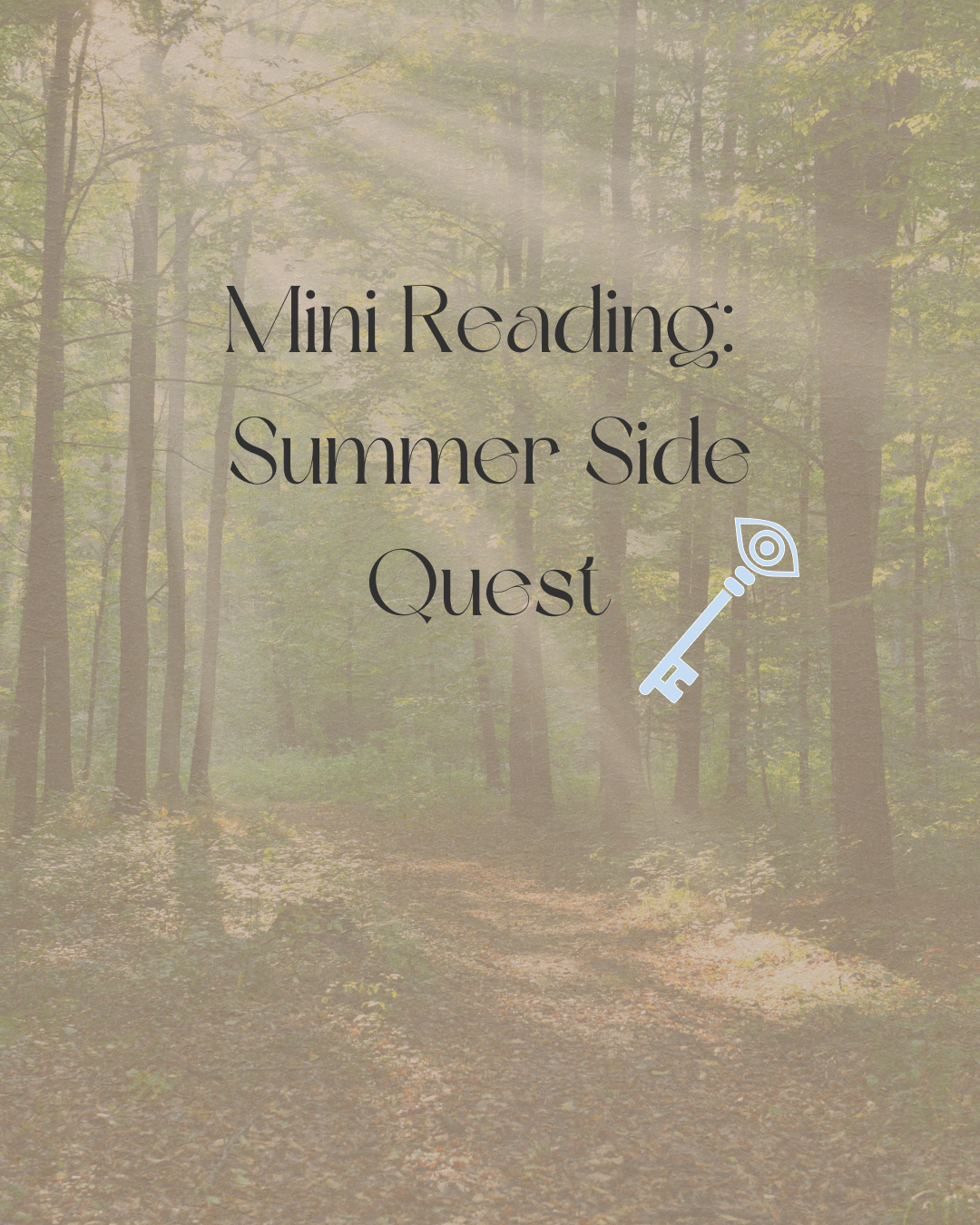 Summer Side Quest Mini Reading