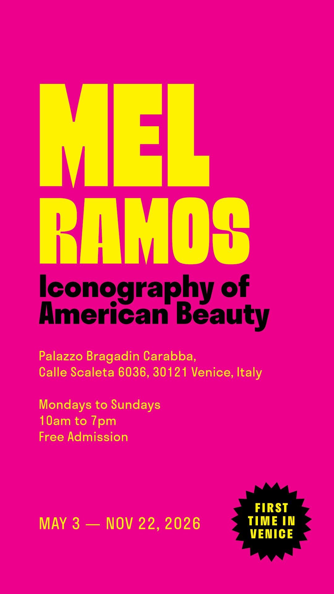 Mel Ramos at the Venice Biennale