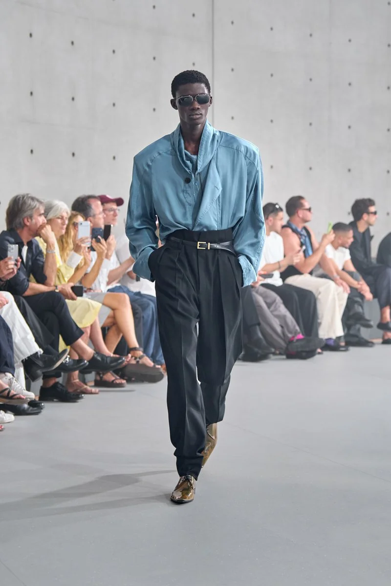 SAINT LAURENT SUMMER 2027 MENSWEAR COLLECTION BY ANTHONY VACCARELLO