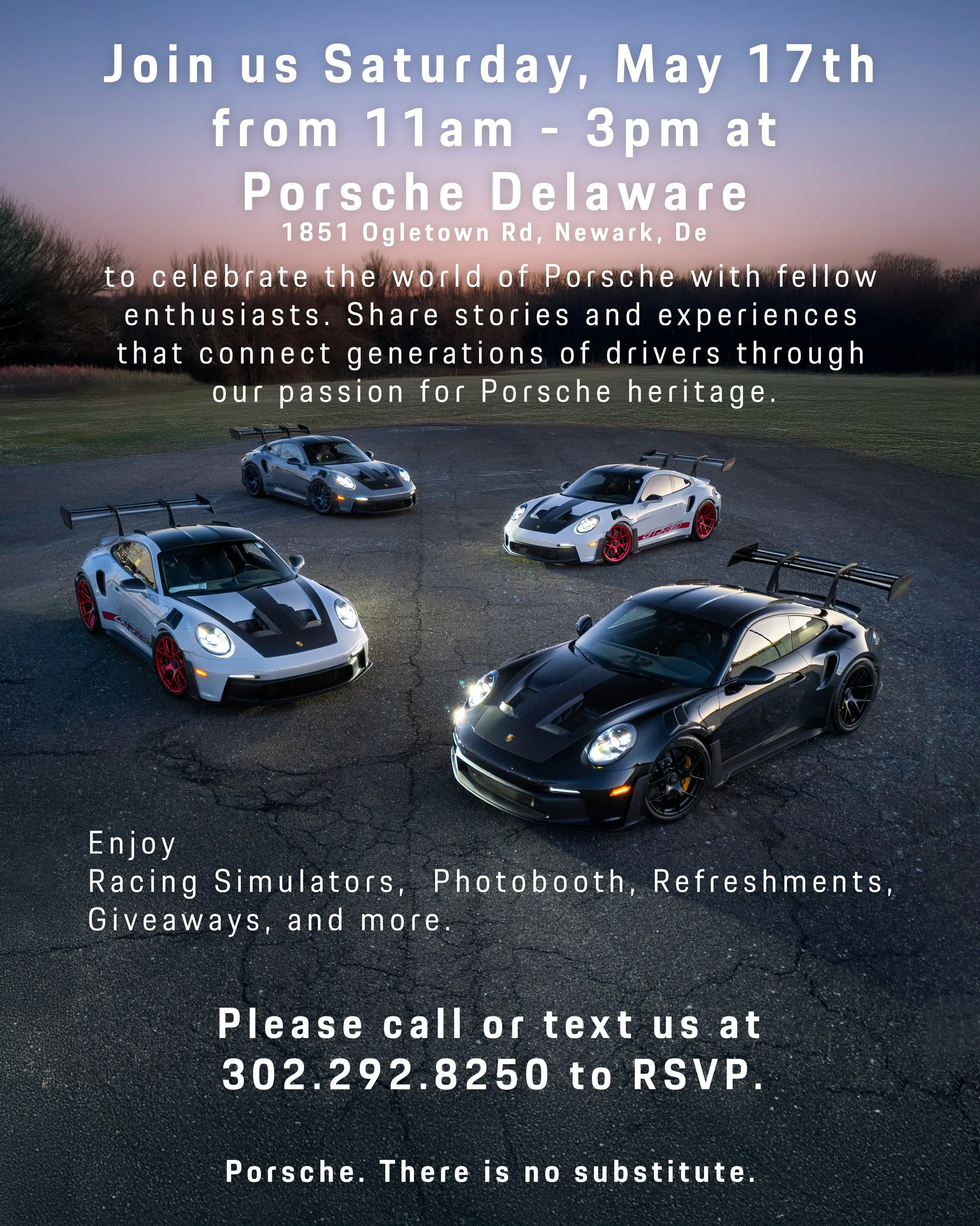 Special Porsche Delaware Celebration