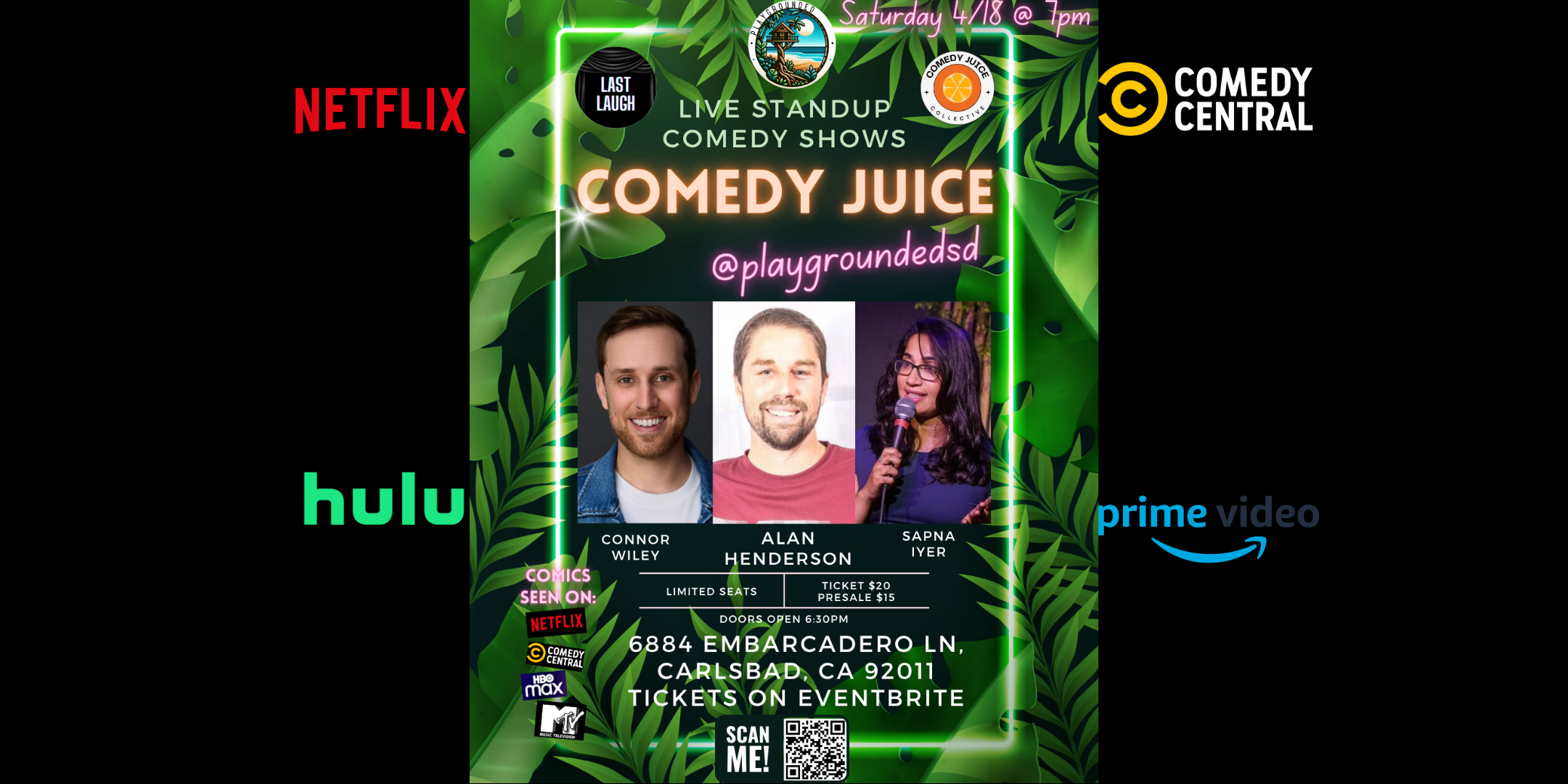 4/10 - Carlsbad (CA) @ Playgrounded!