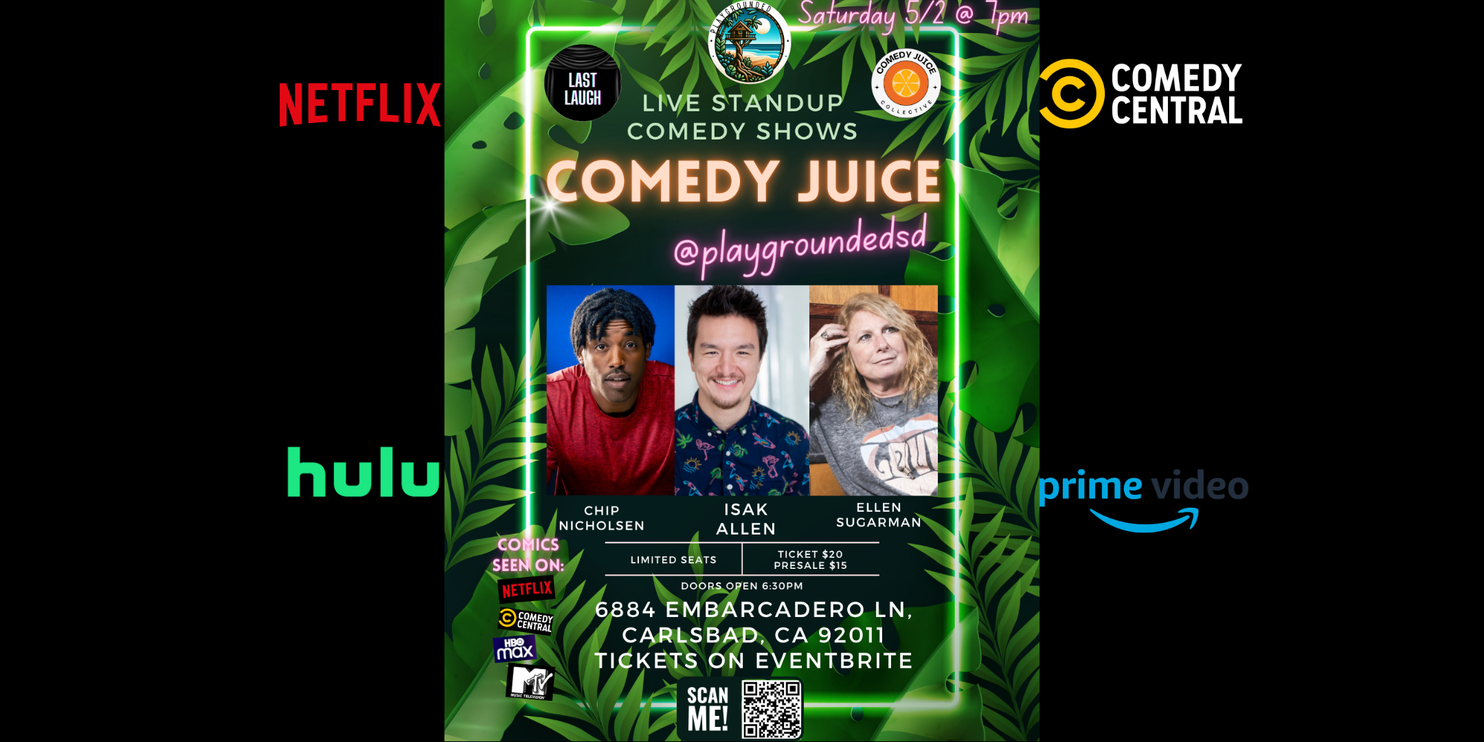 4/10 - Carlsbad (CA) @ Playgrounded!