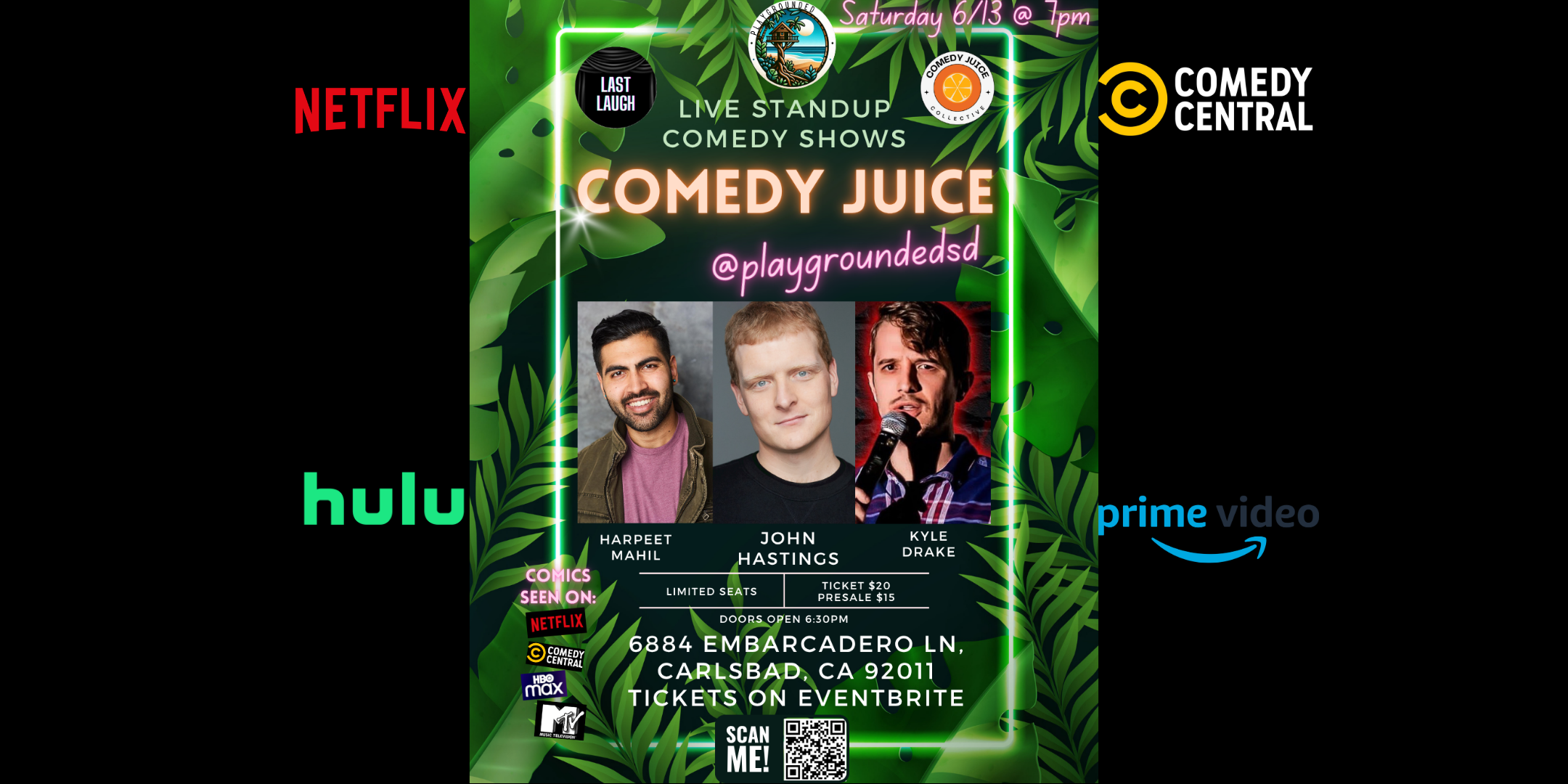 4/10 - Carlsbad (CA) @ Playgrounded!