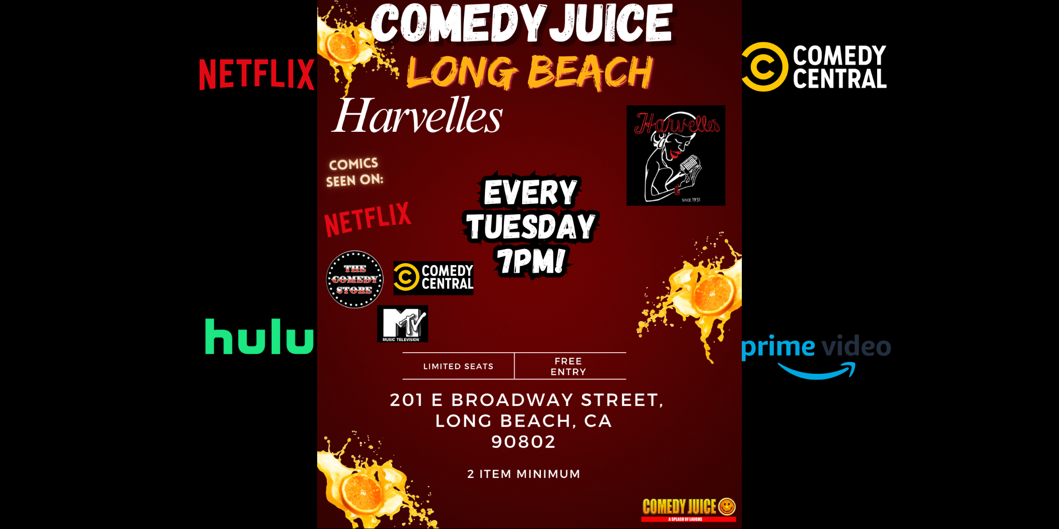 8/11 - Long Beach (CA) Harvelles