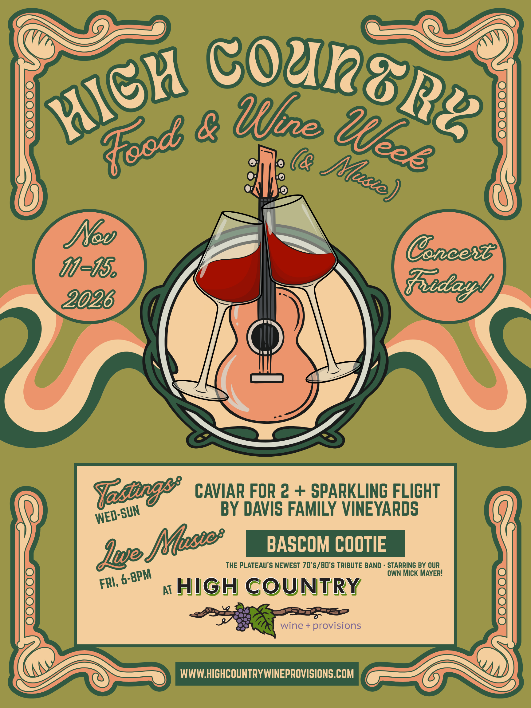 Highlands, NC Food and Wine Week