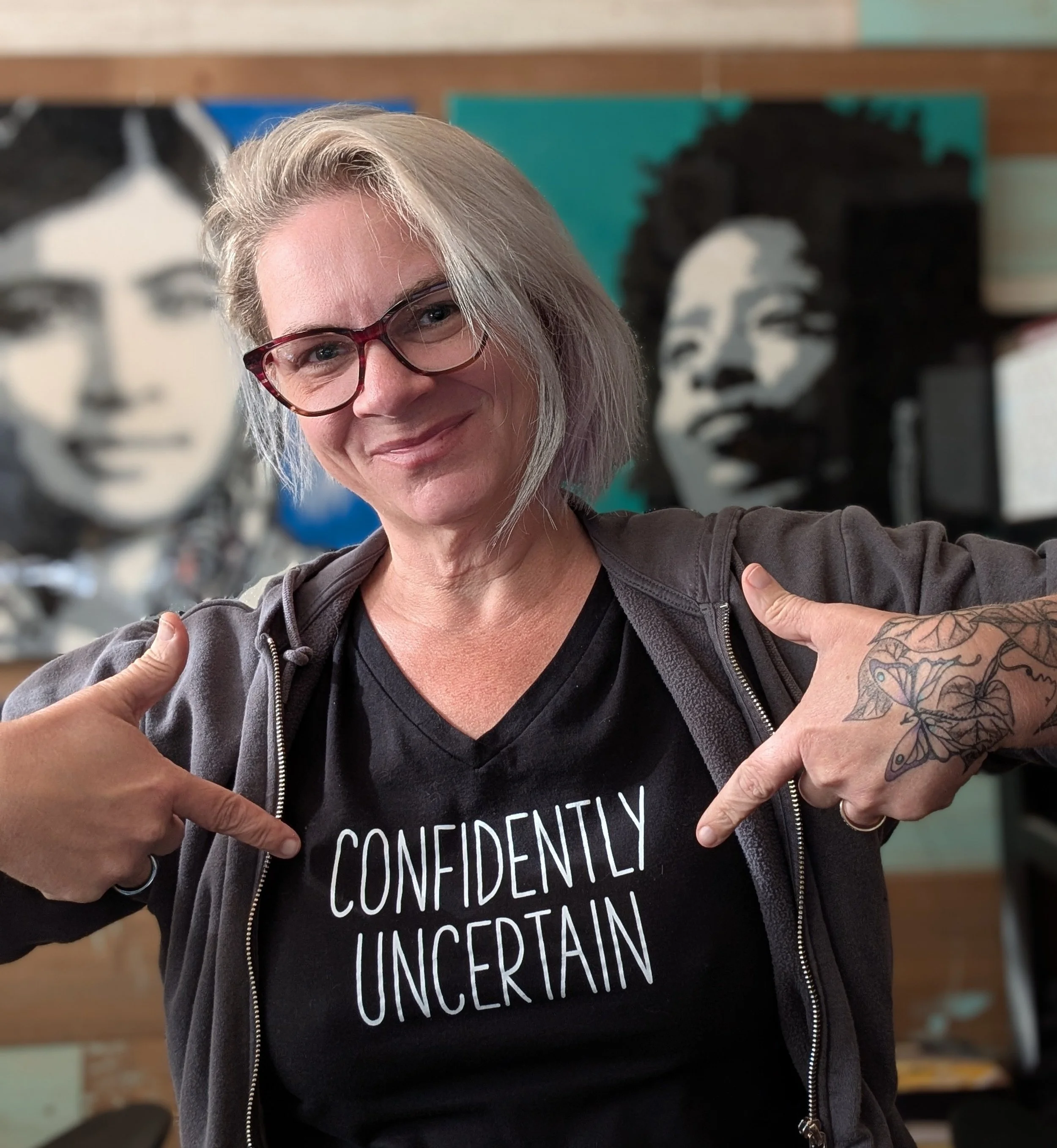 Kelly - Confidently Uncertain (as always)