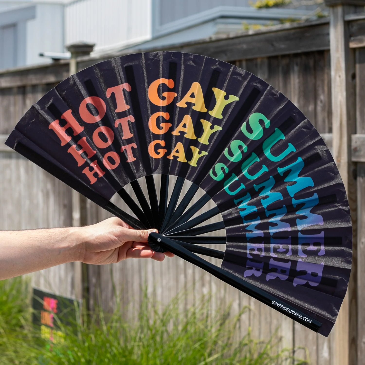 Gay Pride Apparel-Hot Gay Summer Pride Fan-Famm.jpg