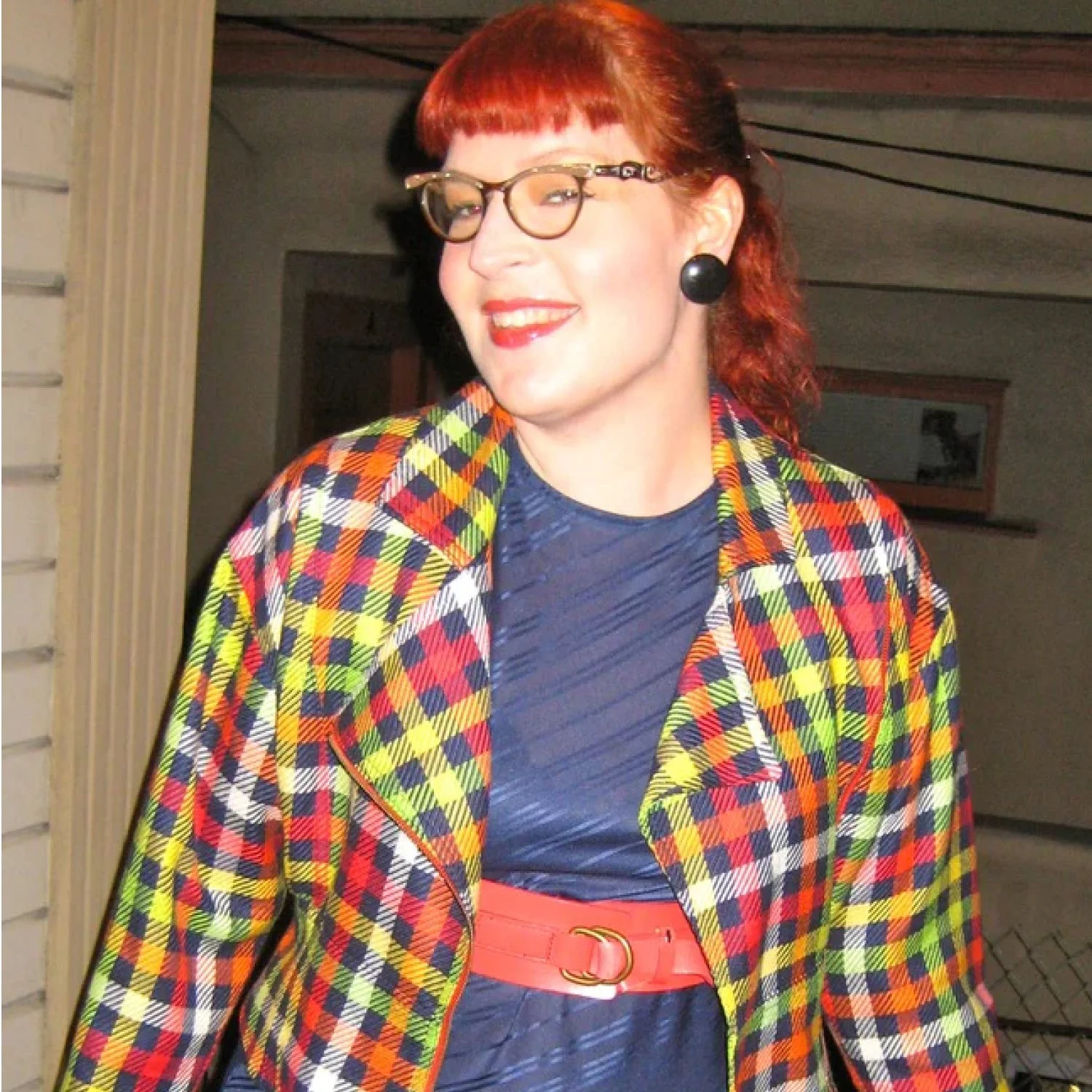 Queer Shoppe-Clueless Plaid Neon Ungaro Moto Jacket-Famm.jpg