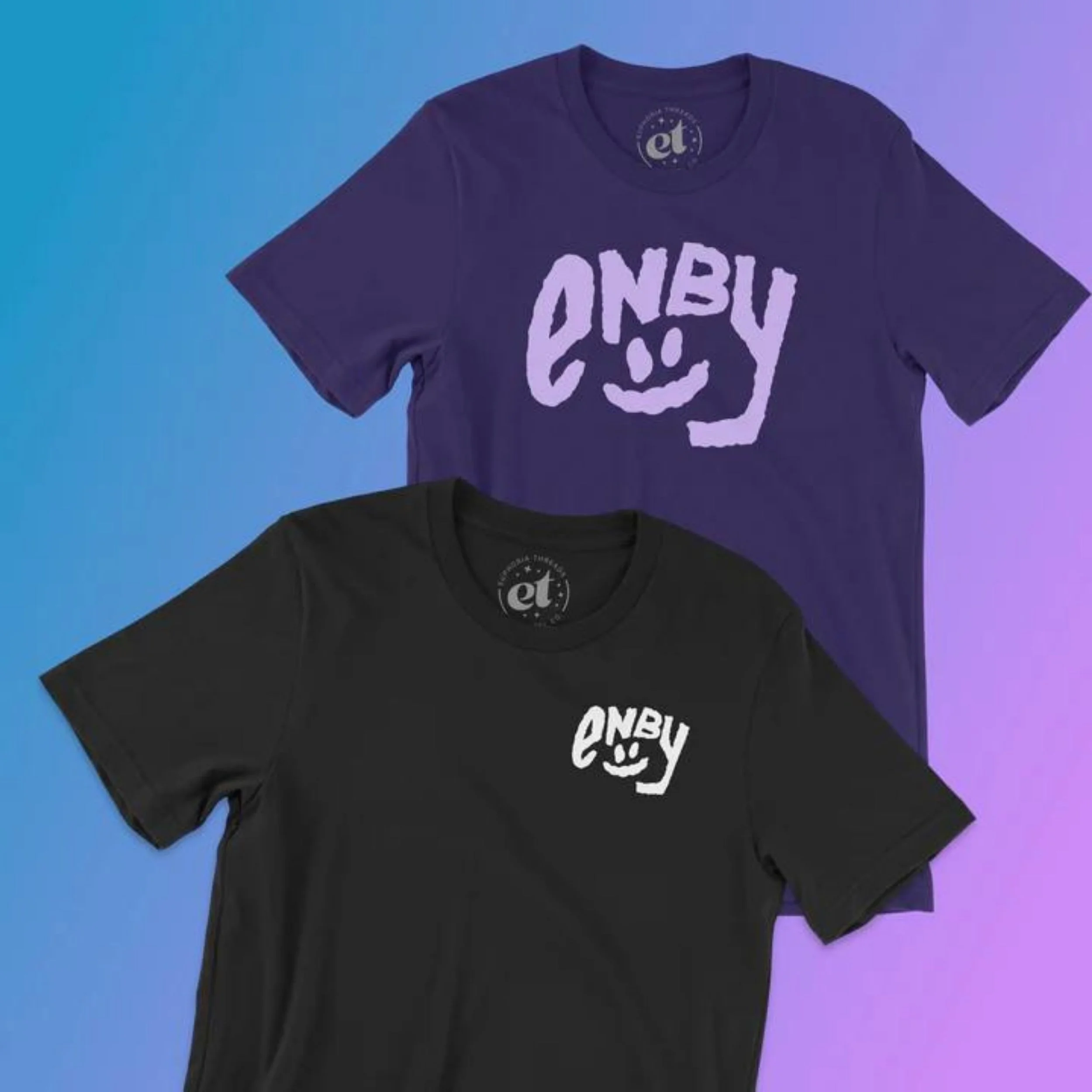 Euphoria Threads-Enby Smiley Face Tee-Famm.jpg