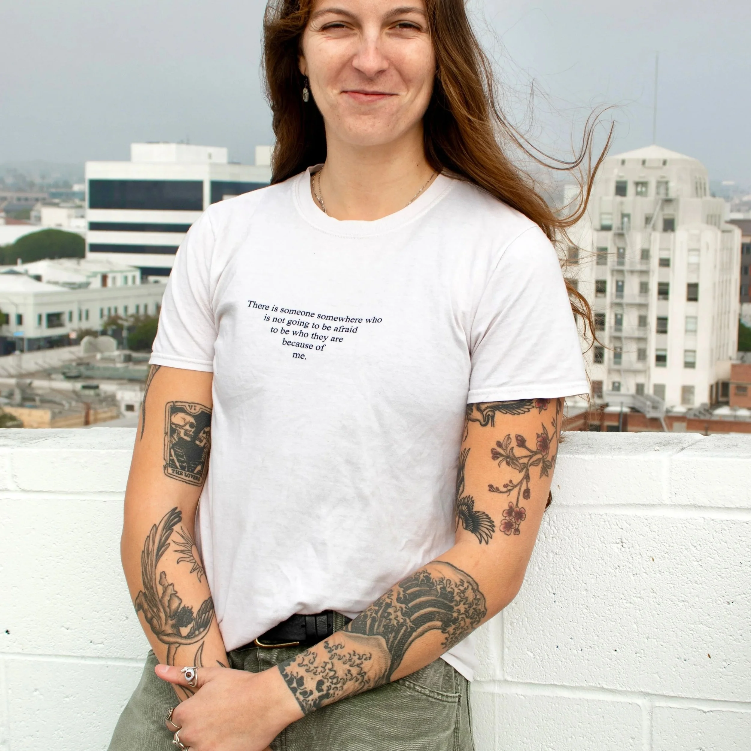 Peace and Power-Because Of Me T-Shirt -Famm.jpg