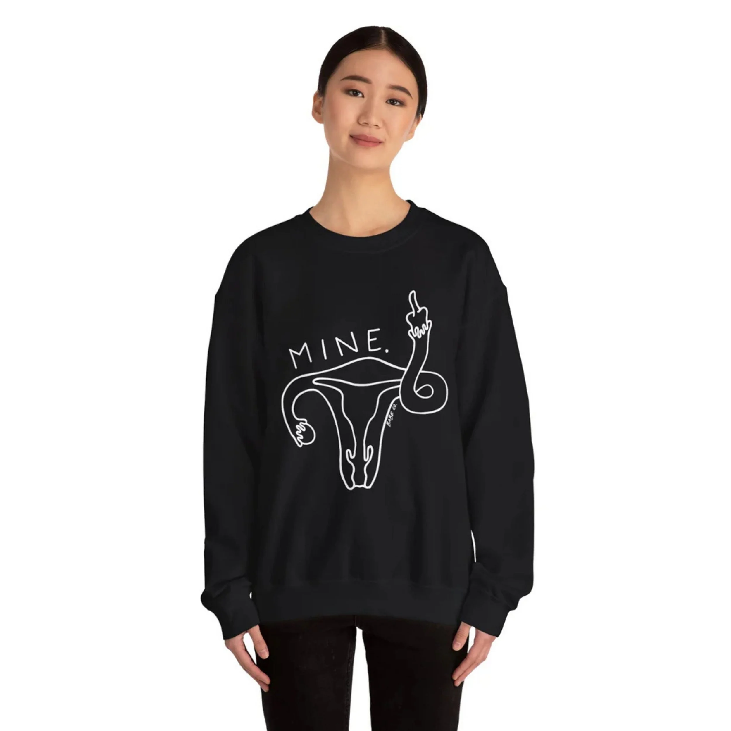 Babe Co - Mine Uterus Sweatshirt - Famm.jpg