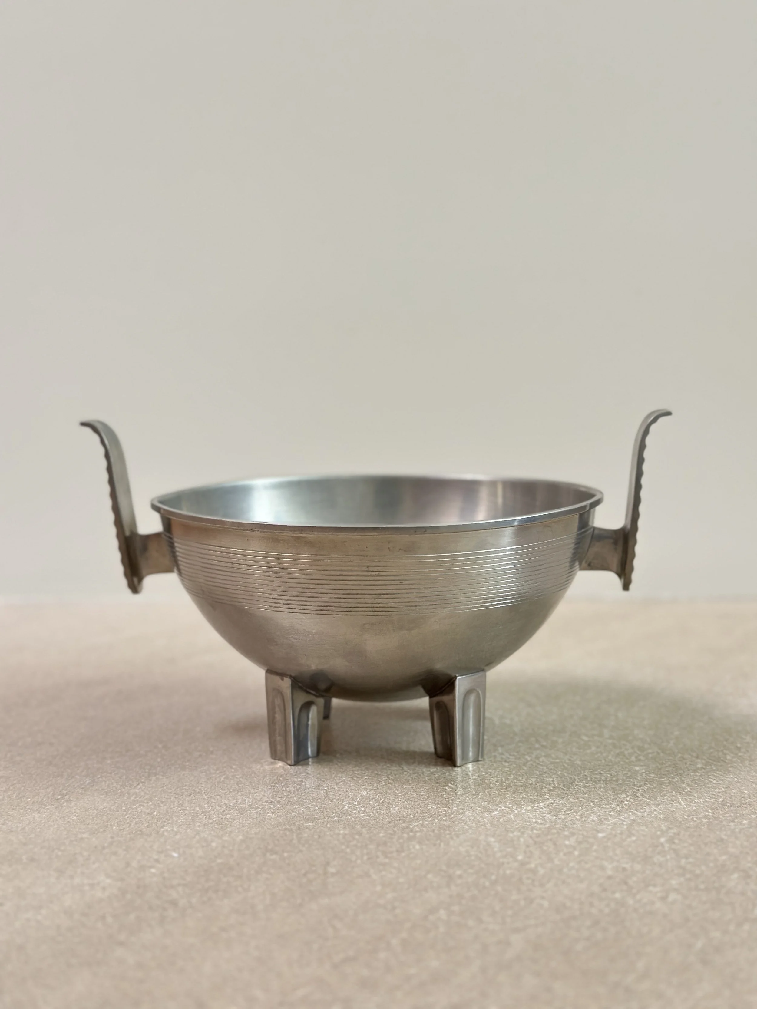 Pewter Bowl by Nils Fougstedt, Svenskt Tenn Sweden 1934