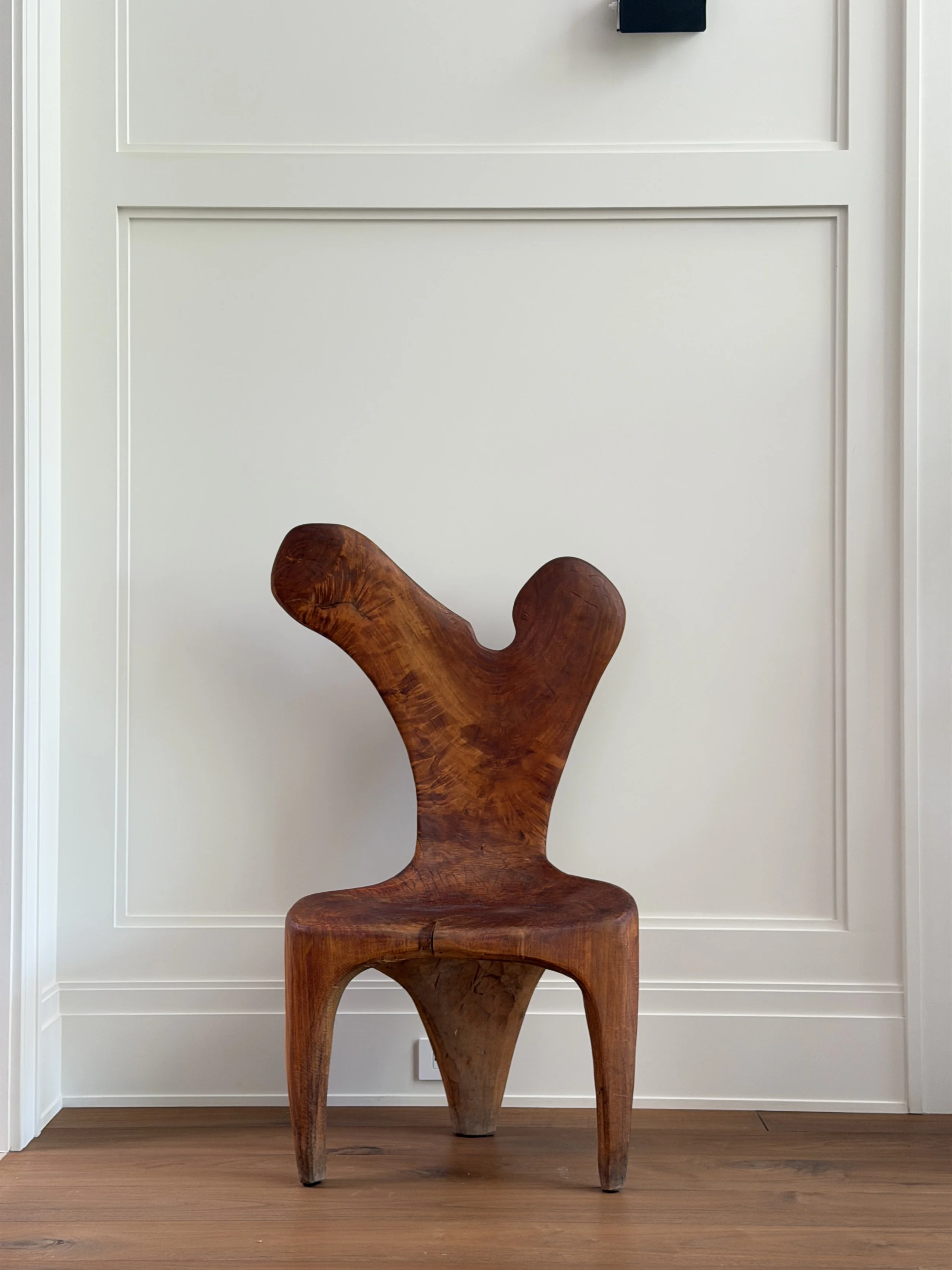 Sculptural French Chair, 1970's
