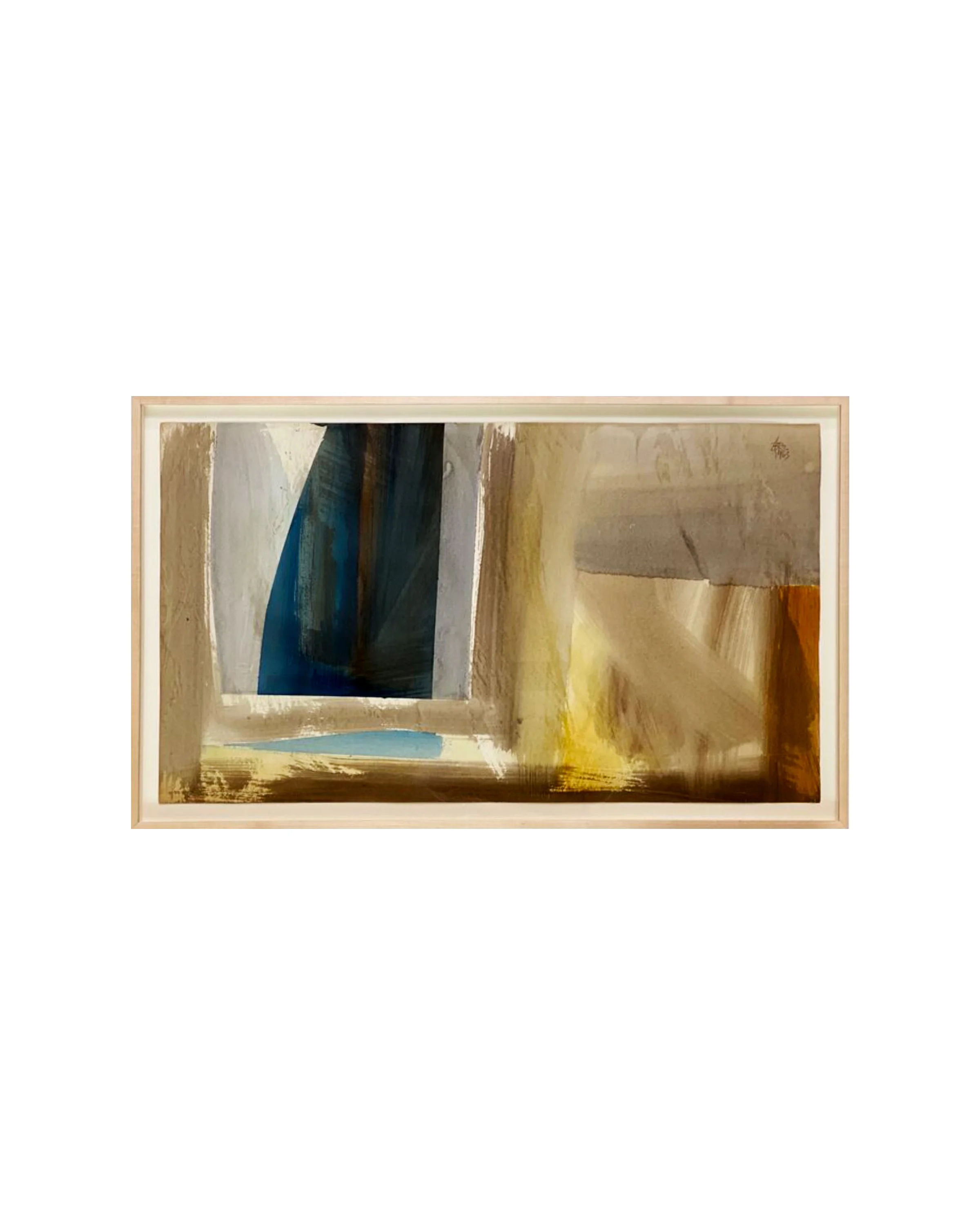 Watercolor #8 Benjamin Abramowitz, 1963