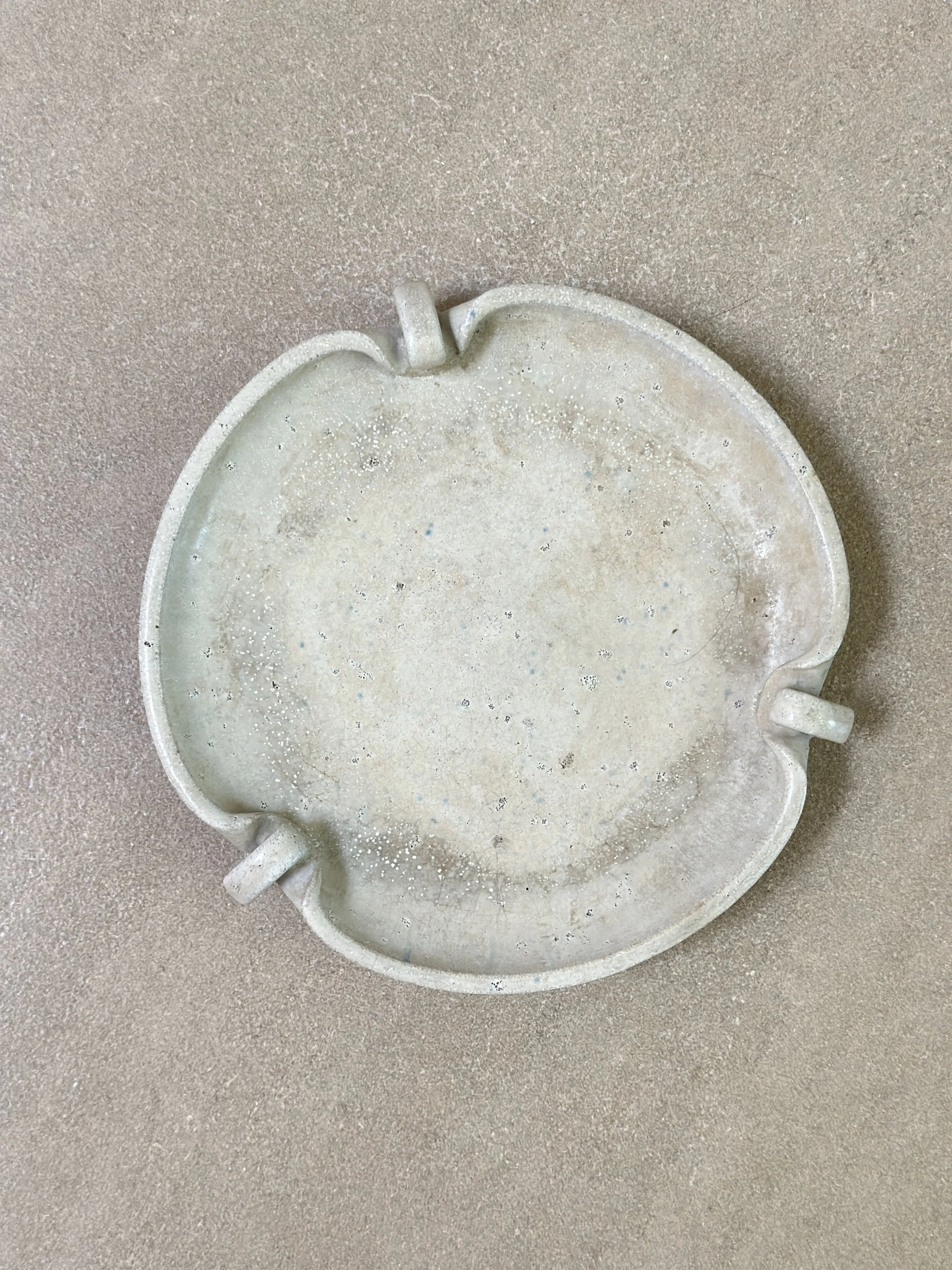 Low Stoneware Bowl by Arne Bang, Denmark 1930s