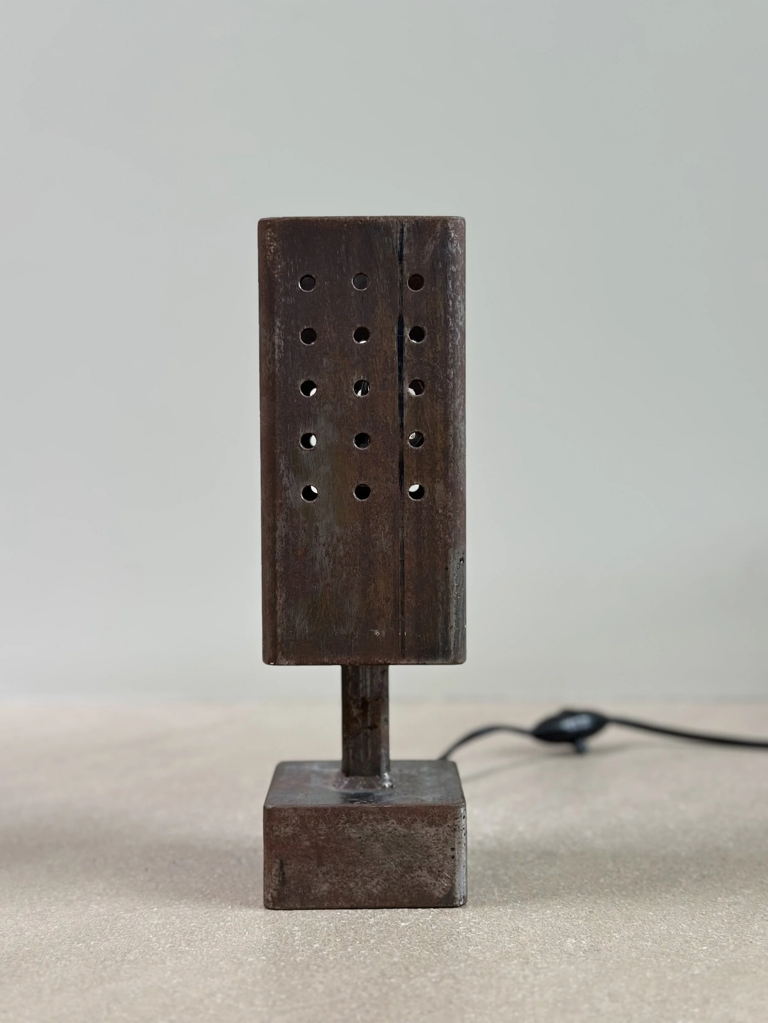 Metal Sculpture Lamp, 1960