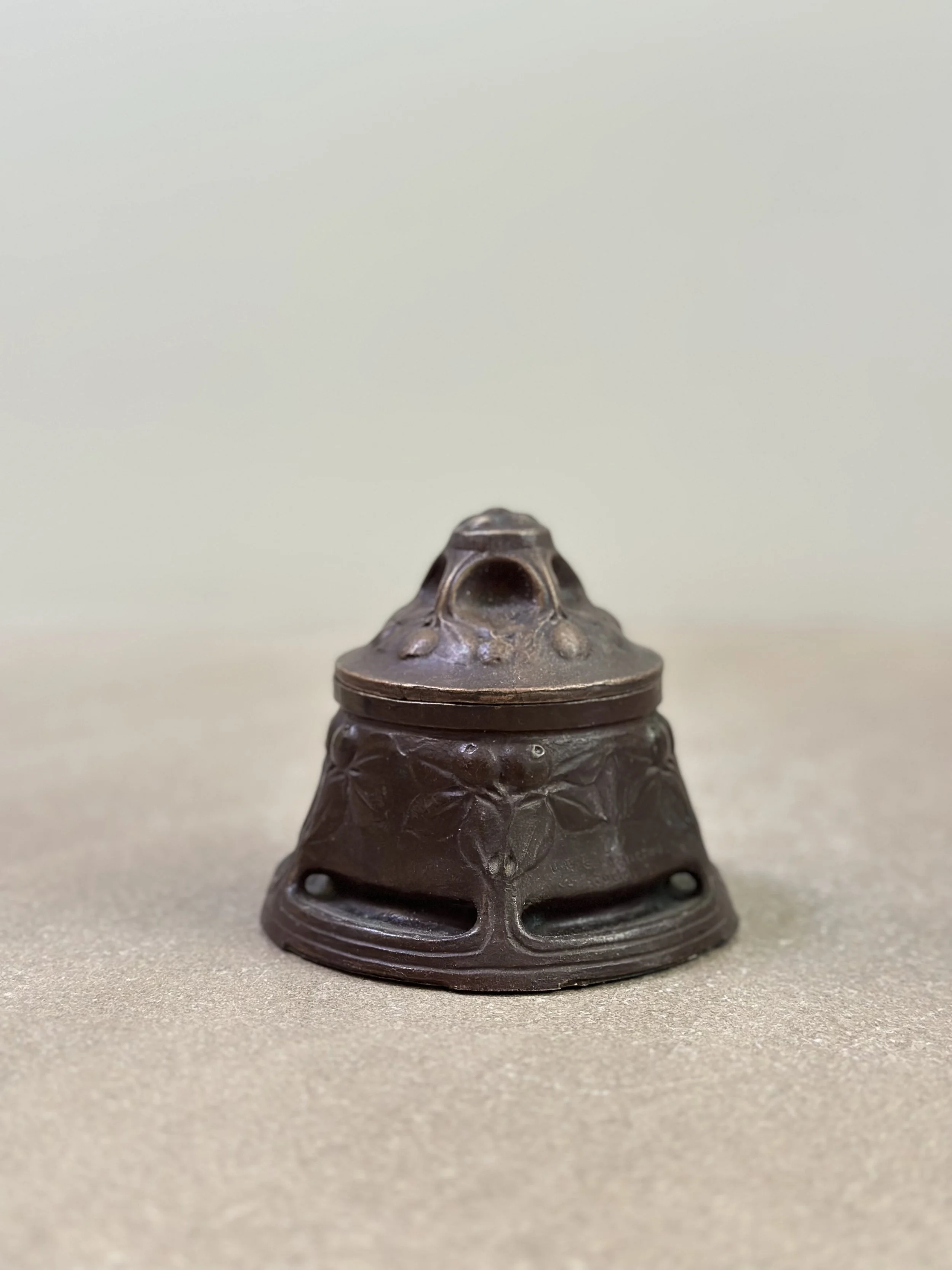 Bronze Inkwell, by Hugo Elmqvist, Stockholm Sweden 1920s