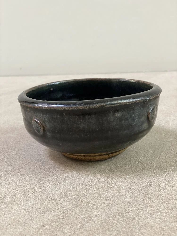 Chinese Tea Bowl with Beautiful Black Glazing, Ming Era