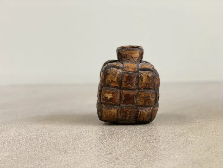 Swedish Salt Container in Birch Bark, c 1800