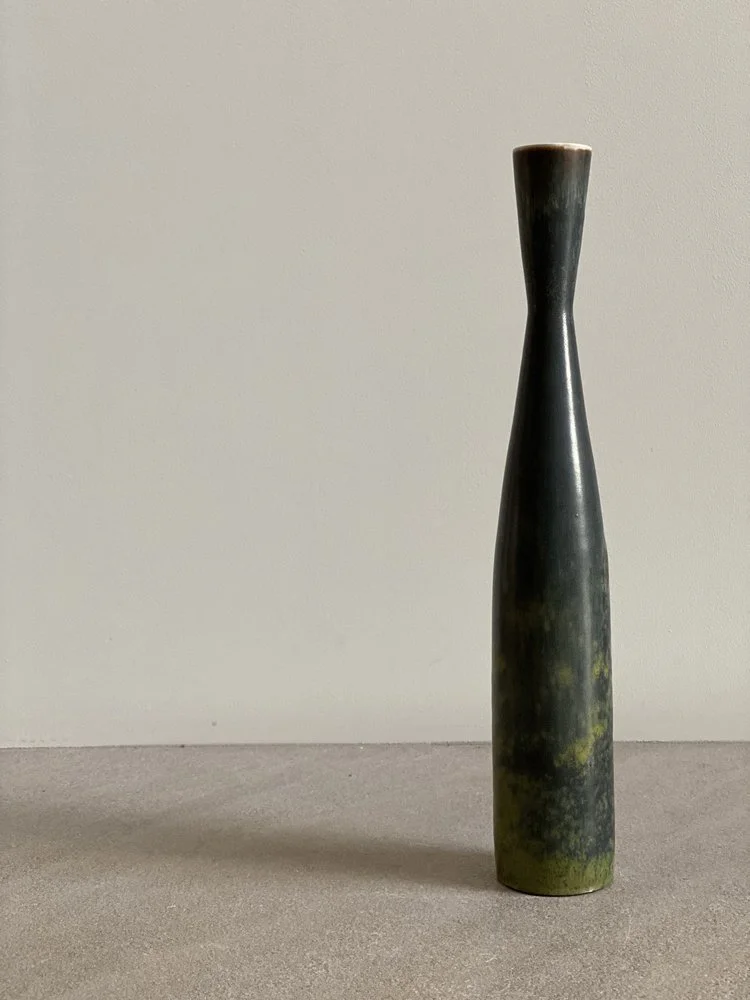 Tall Semi-Unique Vase by Carl-Harry Stalhane, Sweden c. 1950