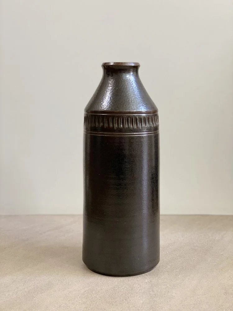 Tall floor Vase from Wallakra, Sweden c. 1950
