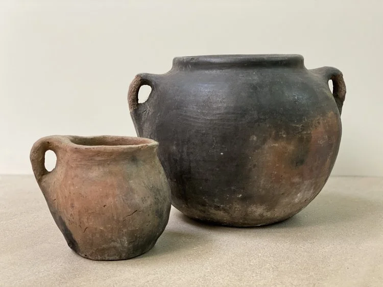 18th Century Wabi-Sabi Pots, Spain and UK