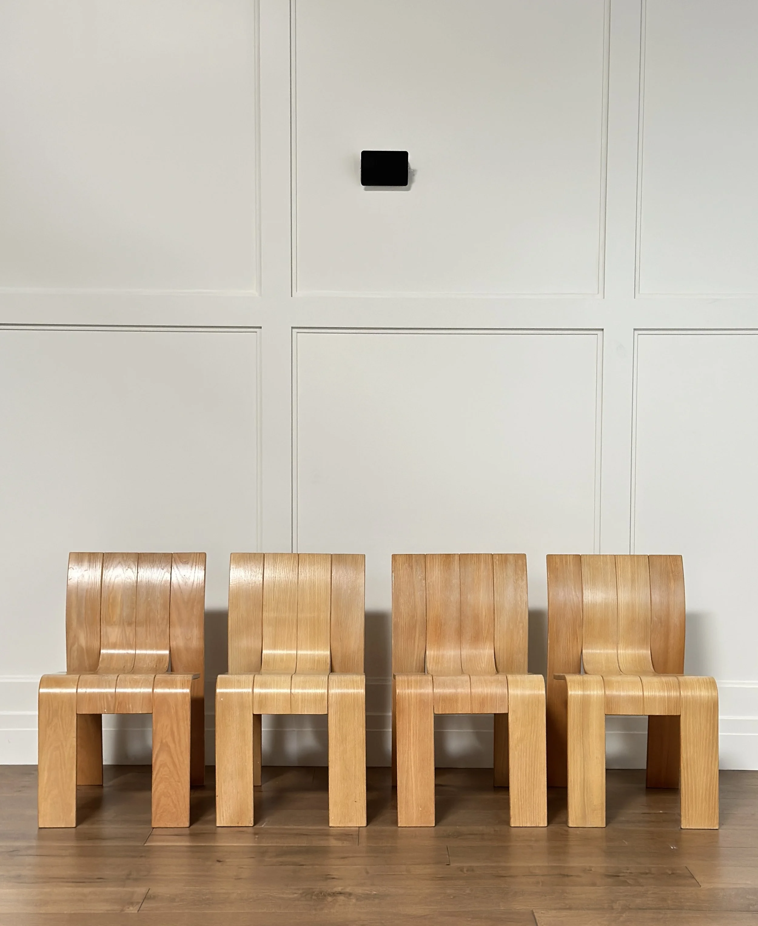 Four Gijs Bakker for Castelijn 'Strip' Chairs