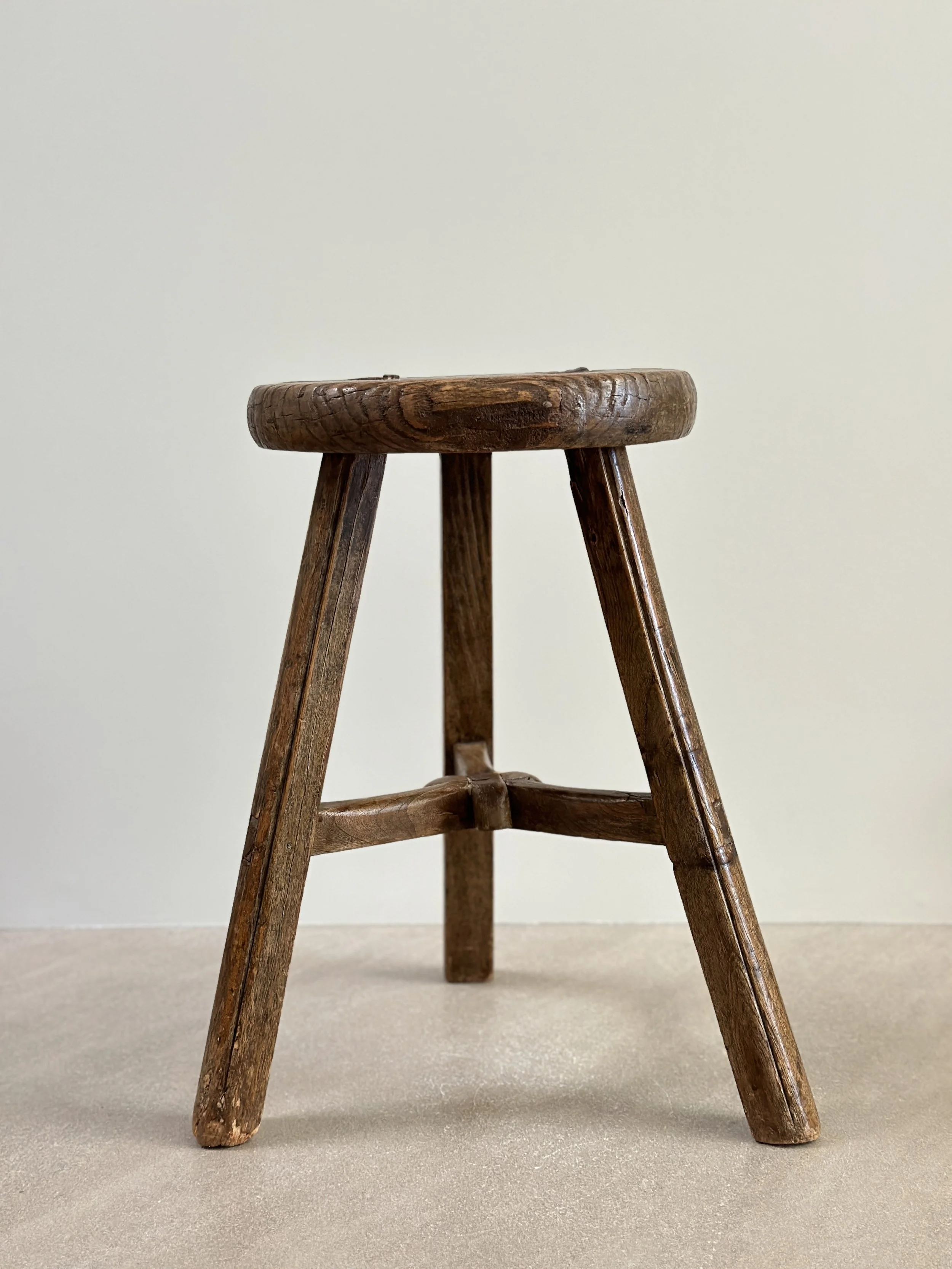 Antique Chinese Milking Stool