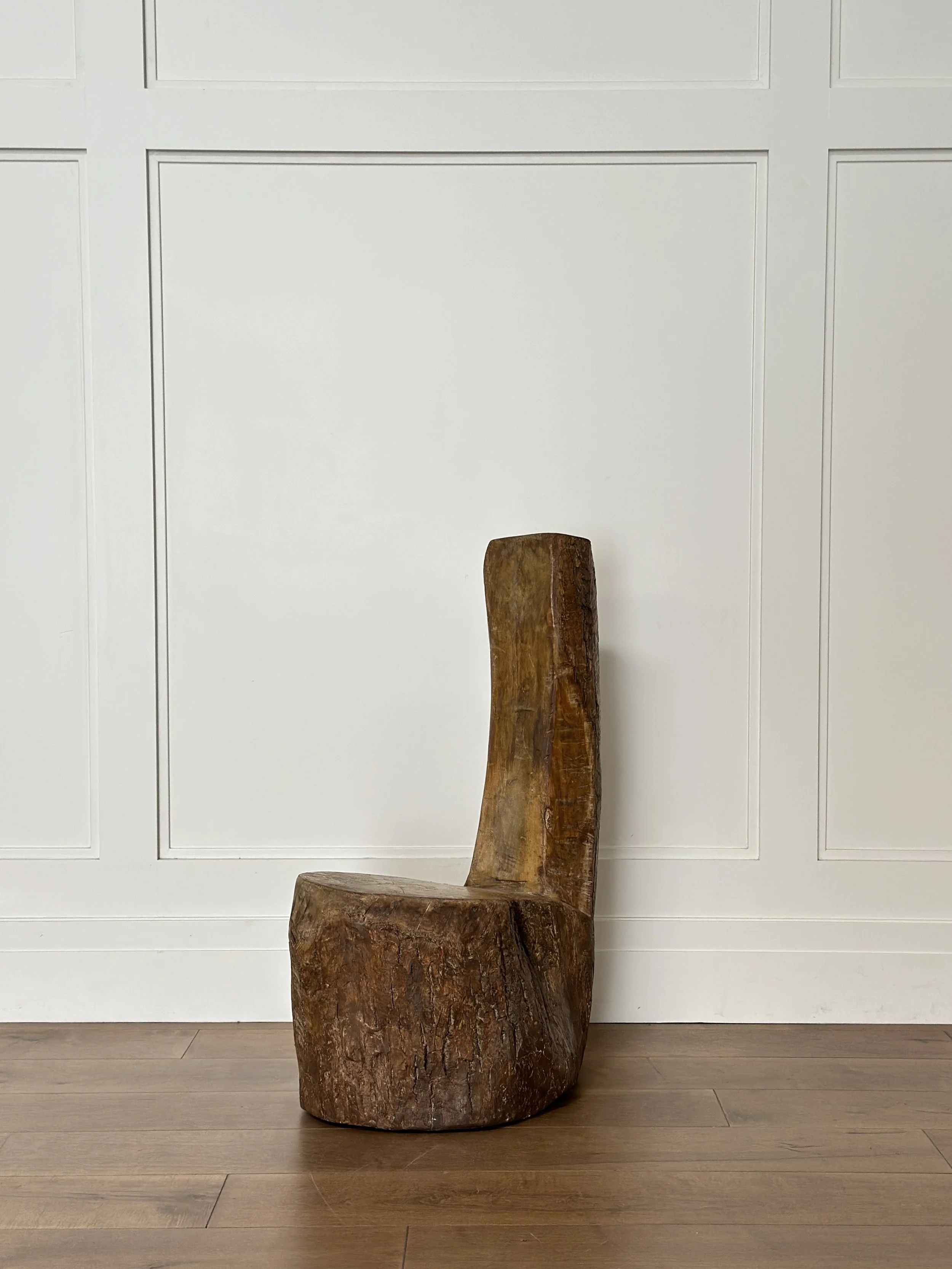 Chunky French Tree Trunk Chair c. 1900 SOLD