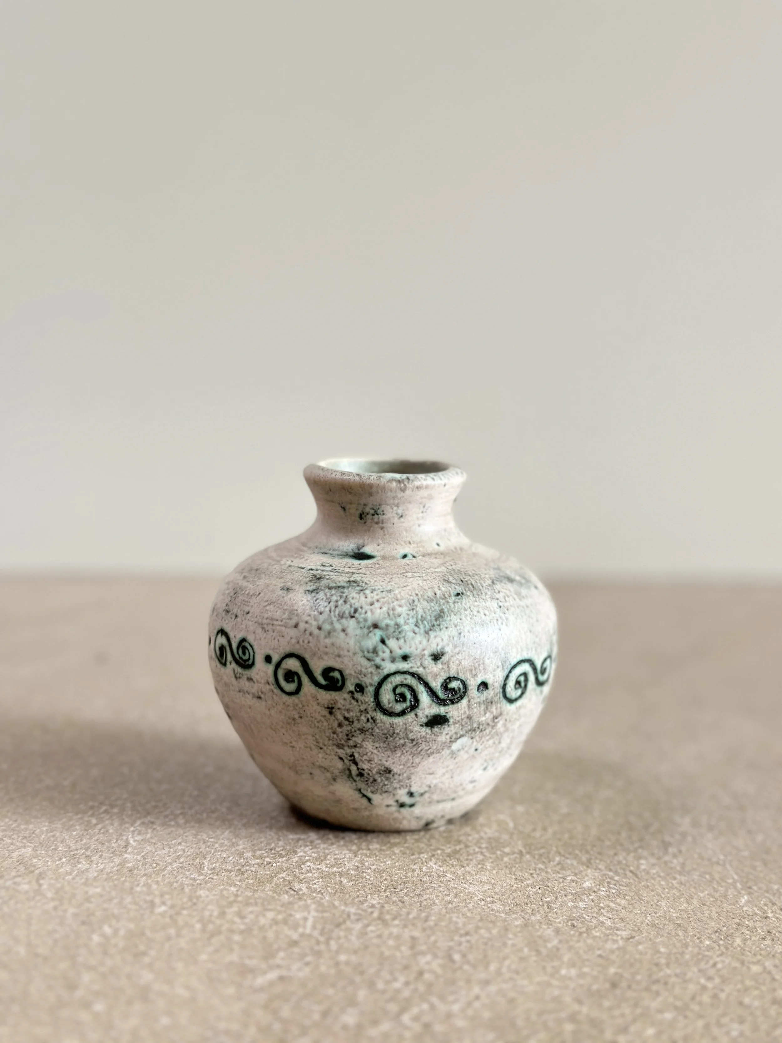 レア Jacques Blin ceramic フランス /リュエラン ペリアン Jacques Blin Ceramic Vase