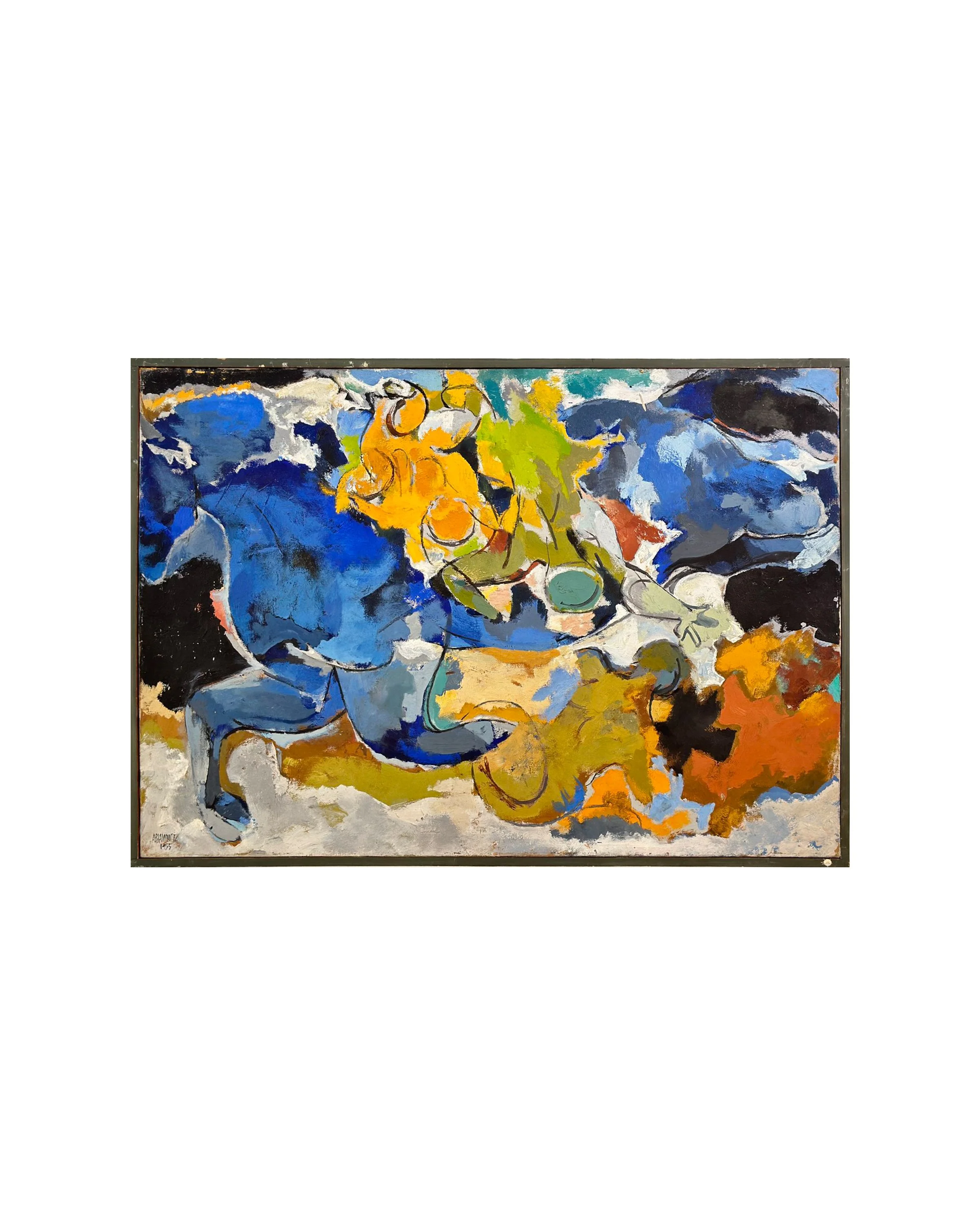 'Steed' by Benjamin Abramowitz in Original Frame