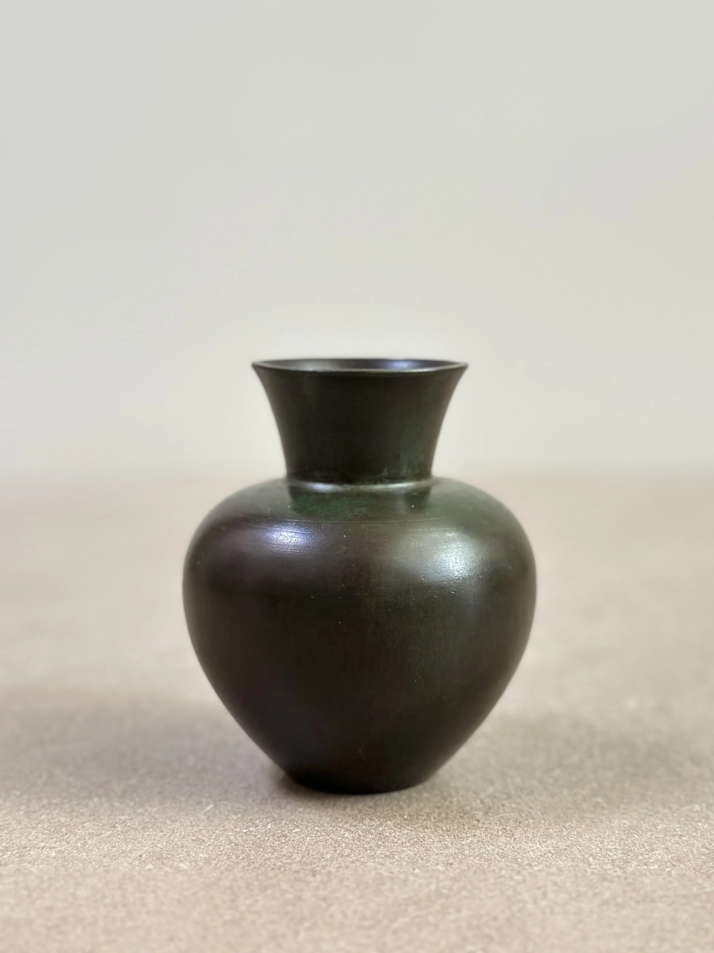 Petite Bronze Vase from GAB Sweden