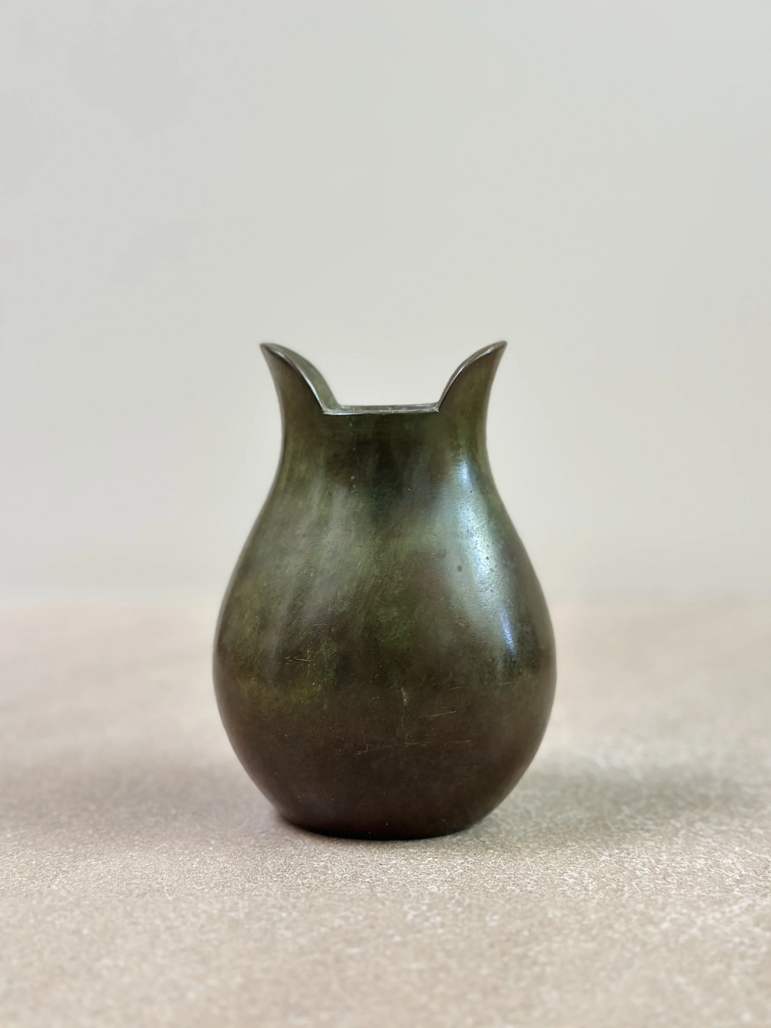 Rare Bronze Vase from GAB Sweden