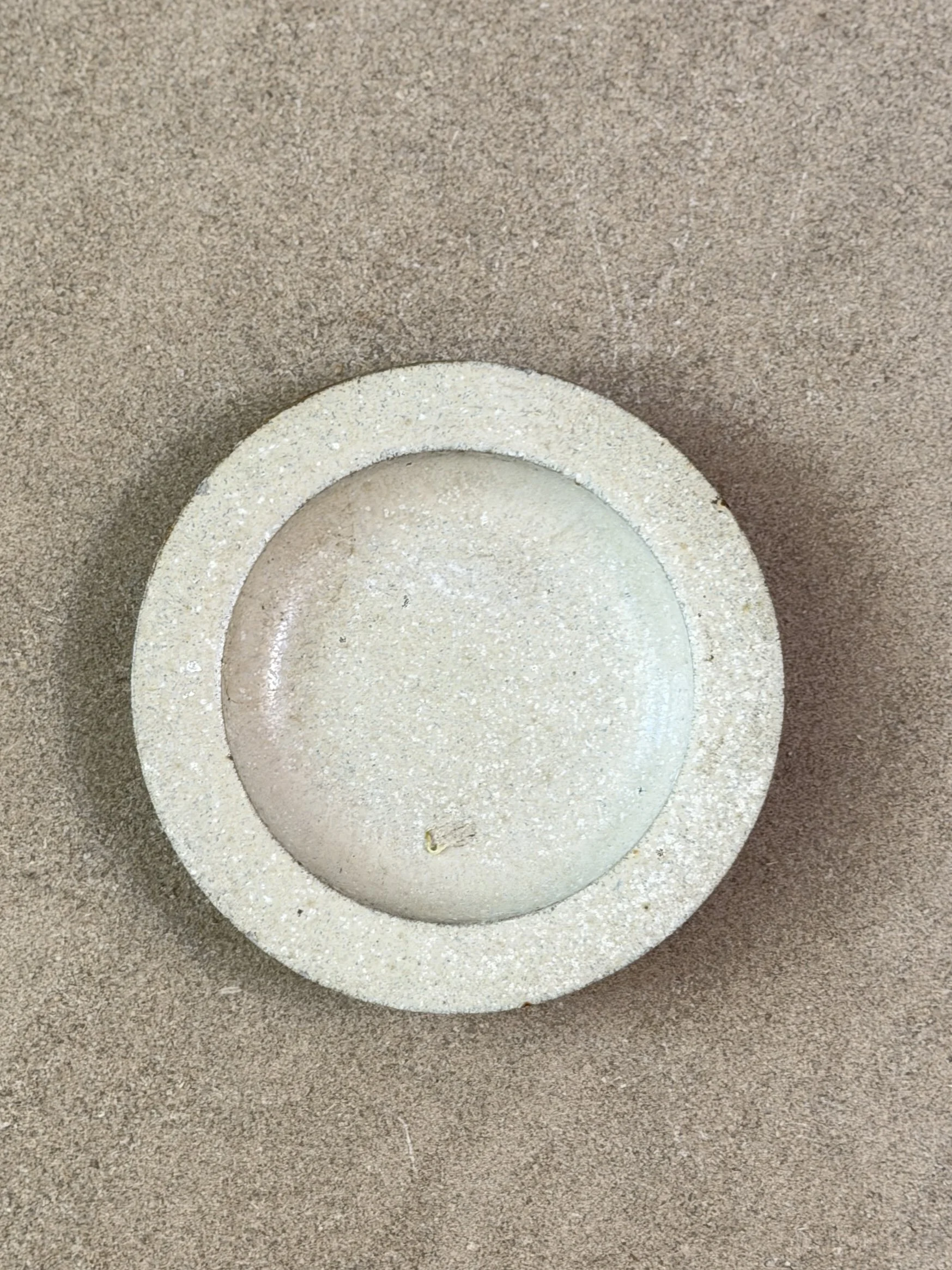 Small Low Stoneware Bowl by Arne Bang, Denmark 1930s