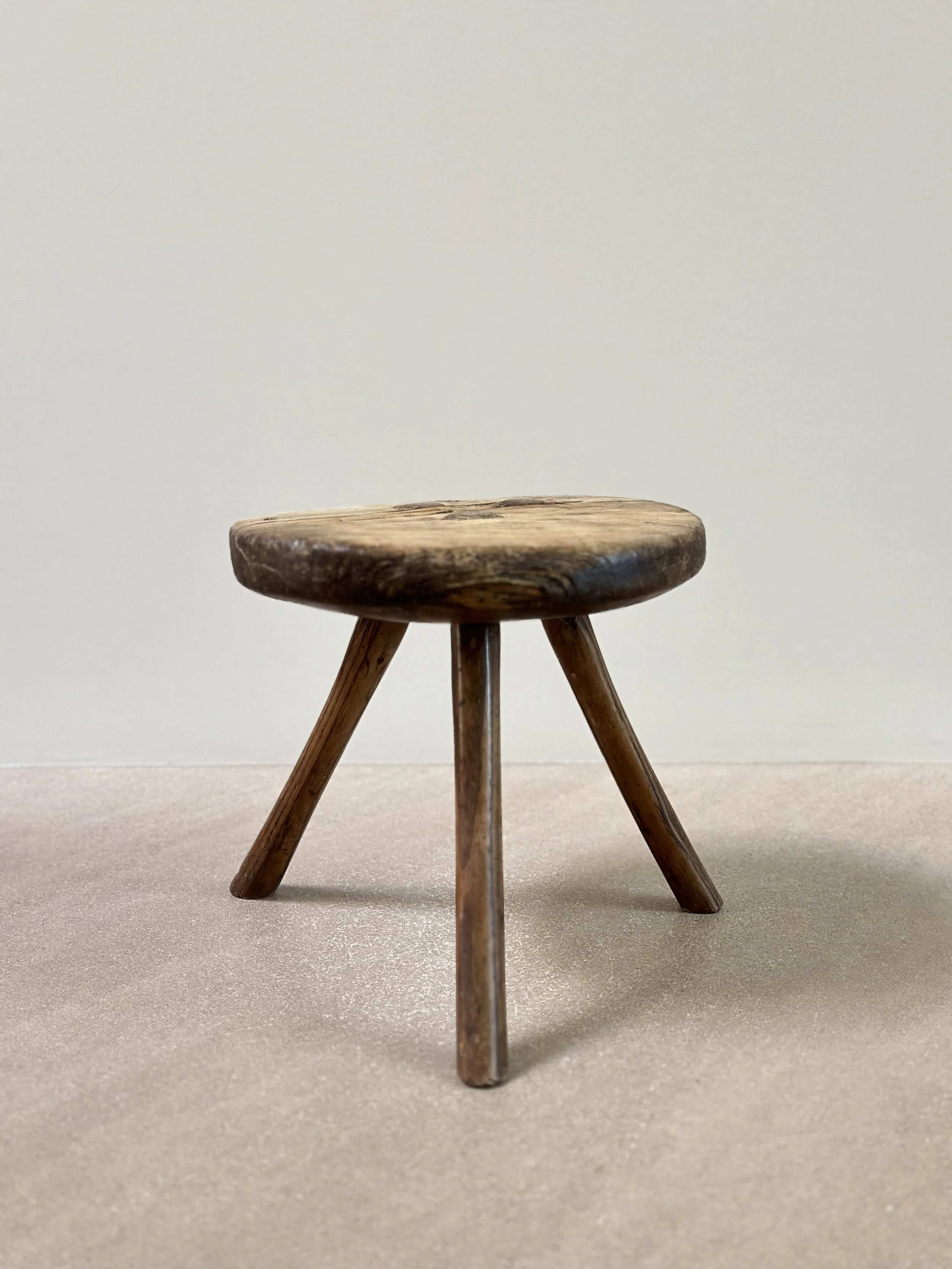 Small 19th Century French Tripod Stool