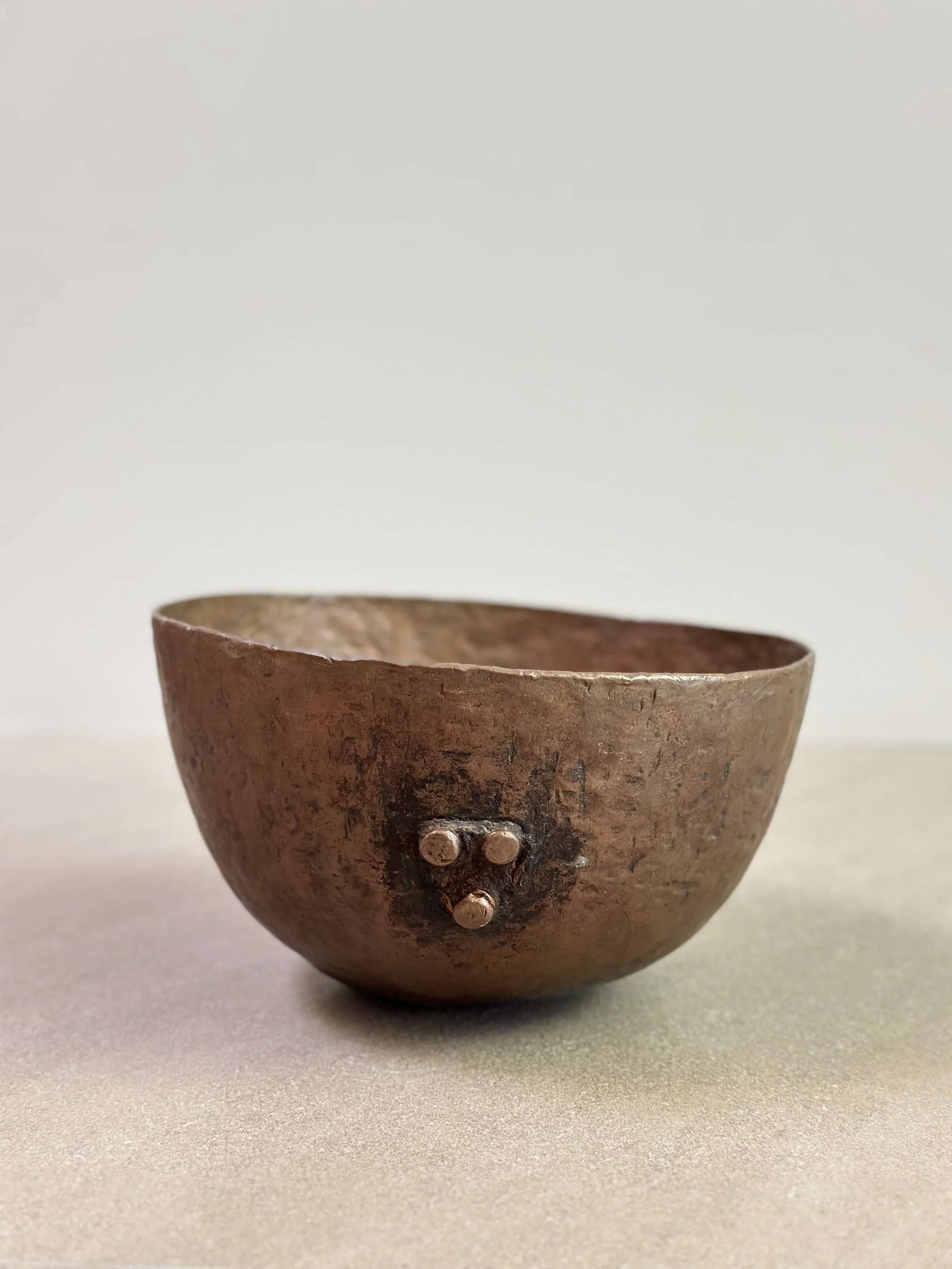 Large Medieval Bronze Ceremonial Bowl, 13th - 15th Century AD