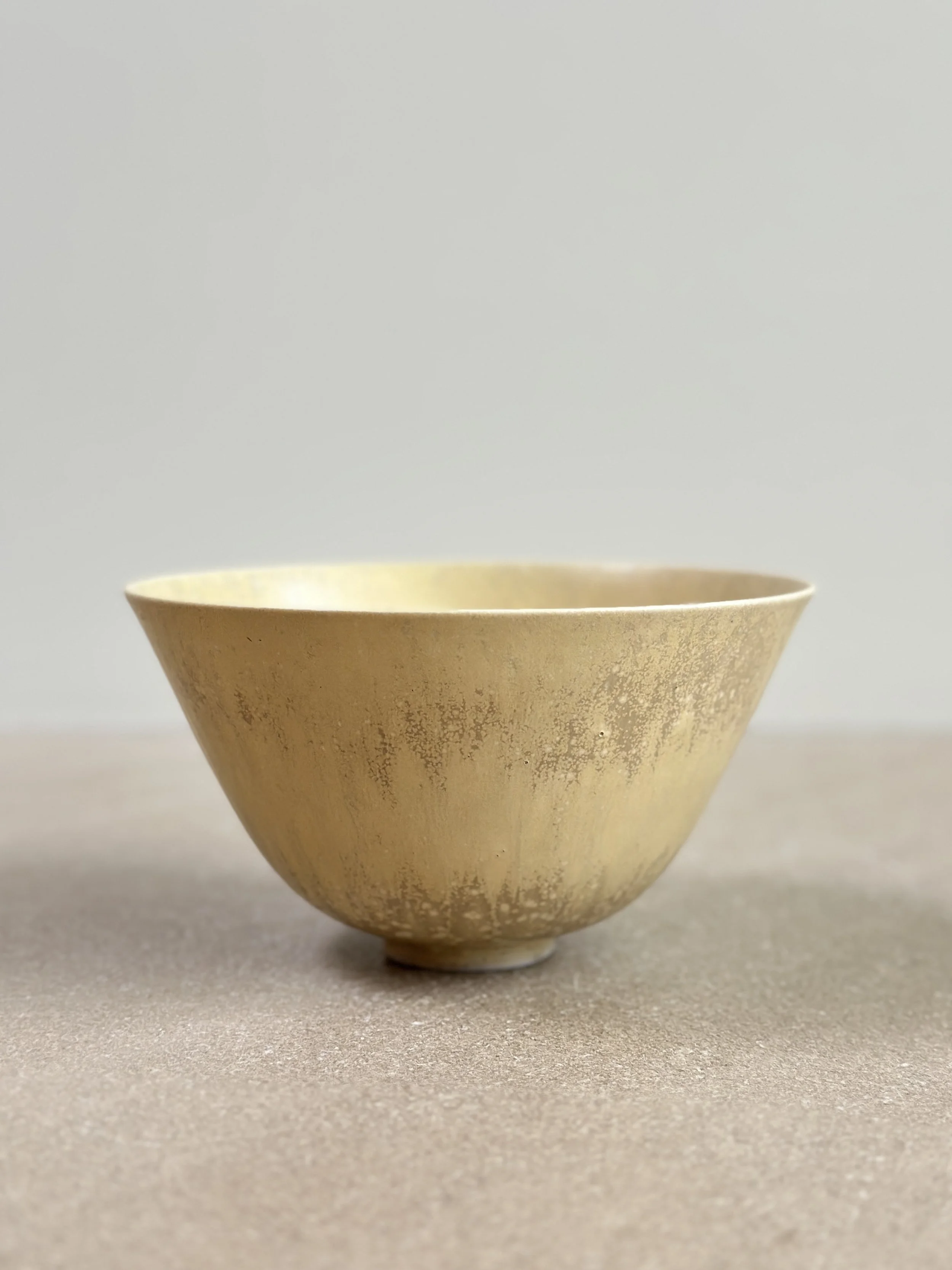 Yellow Bowl by Gunnar Nylund, Sweden 1950s