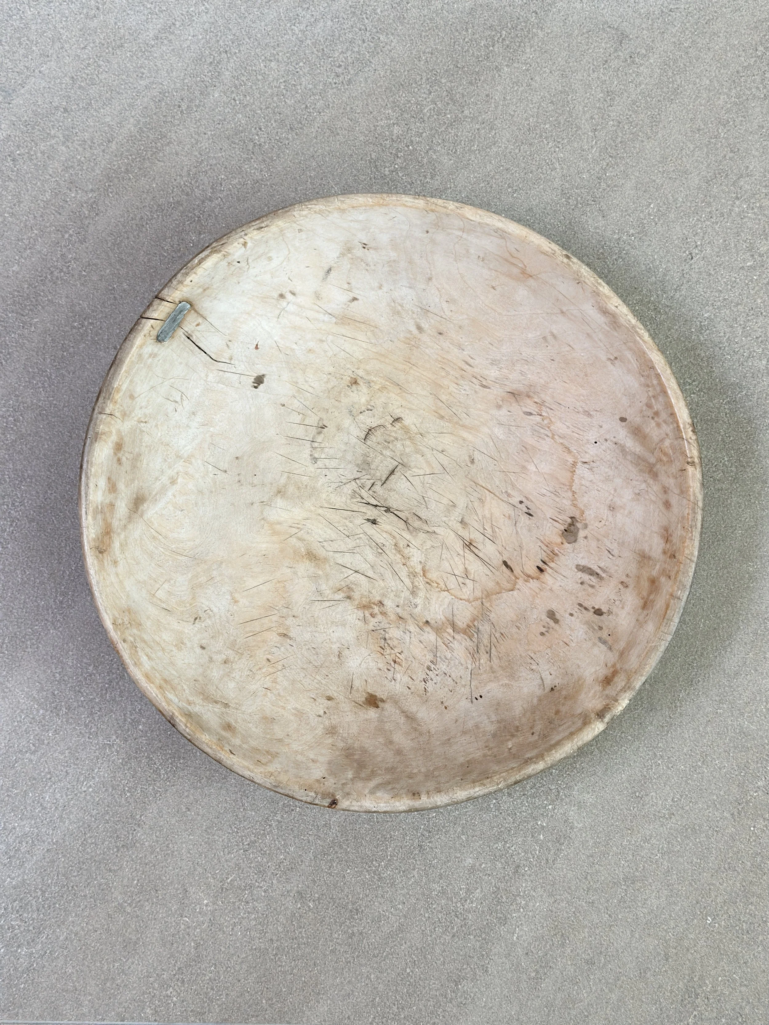 Swedish Root Bowl with Old Repair