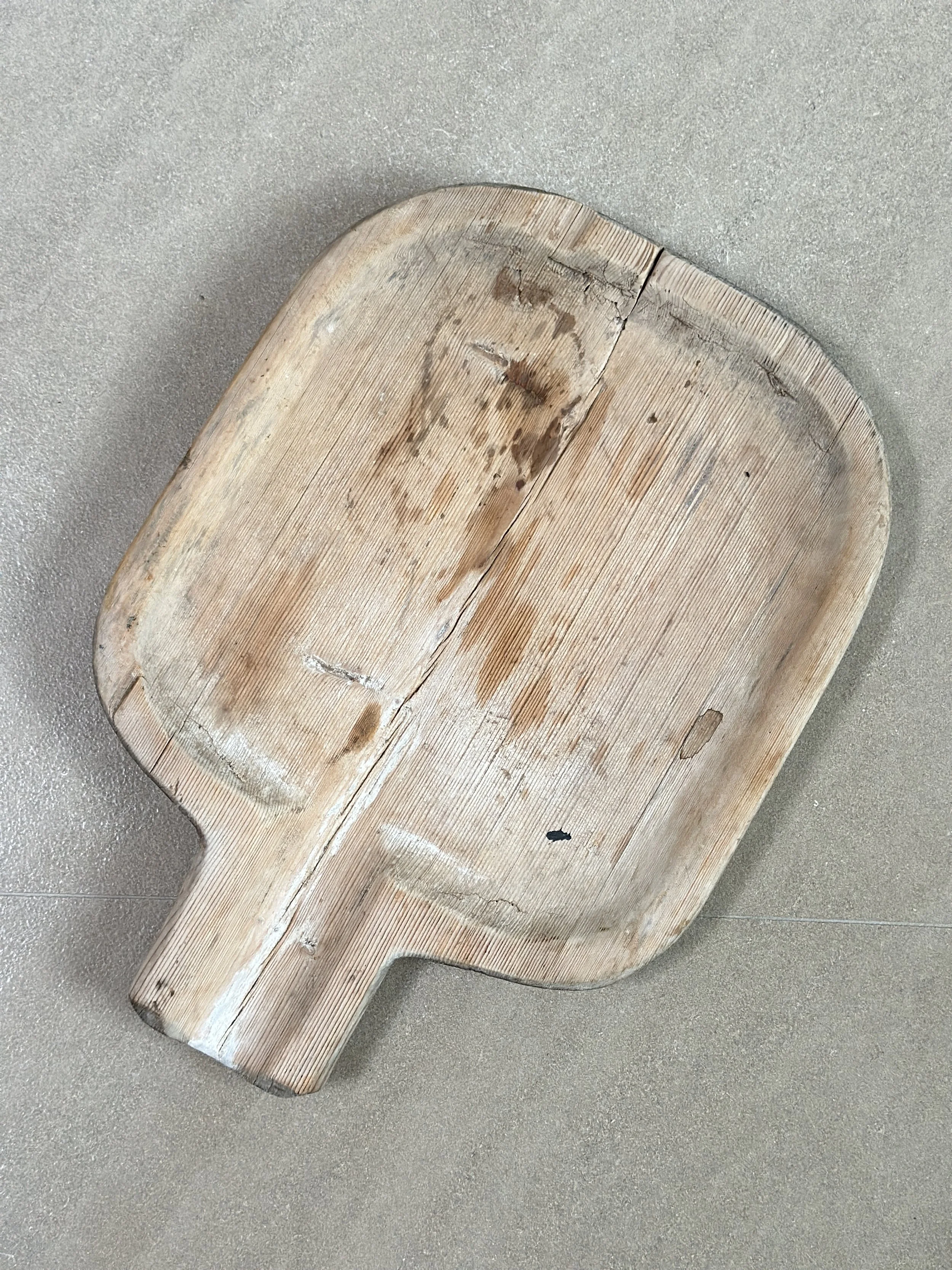 Large 19th Century Cheese Making Platter, Sweden