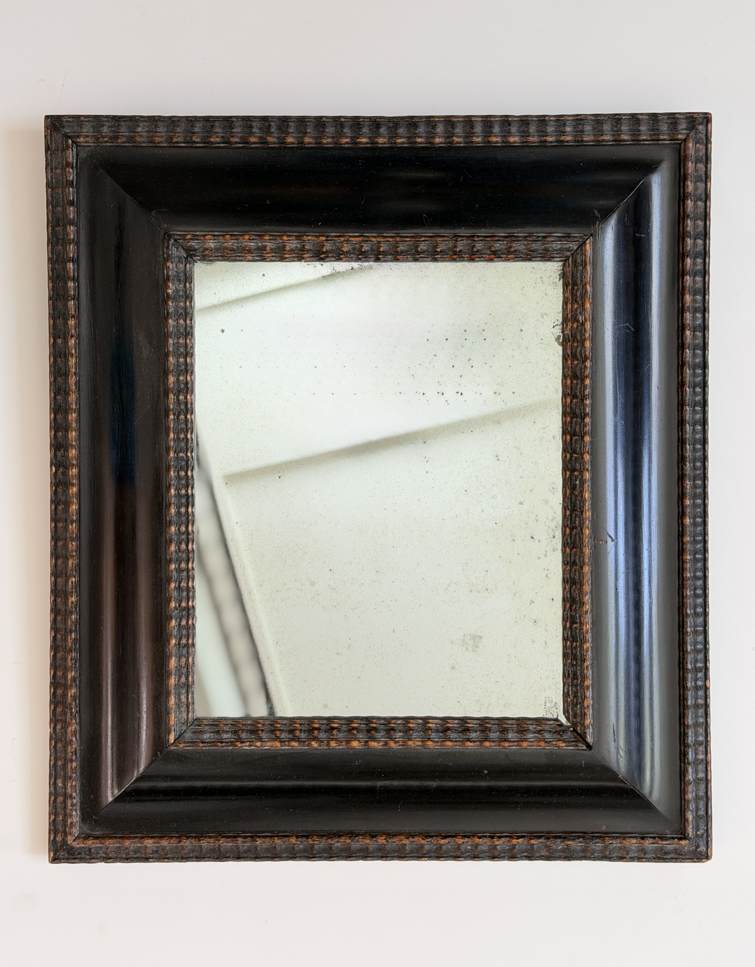 Petite Baroque Mirror, 18th Century