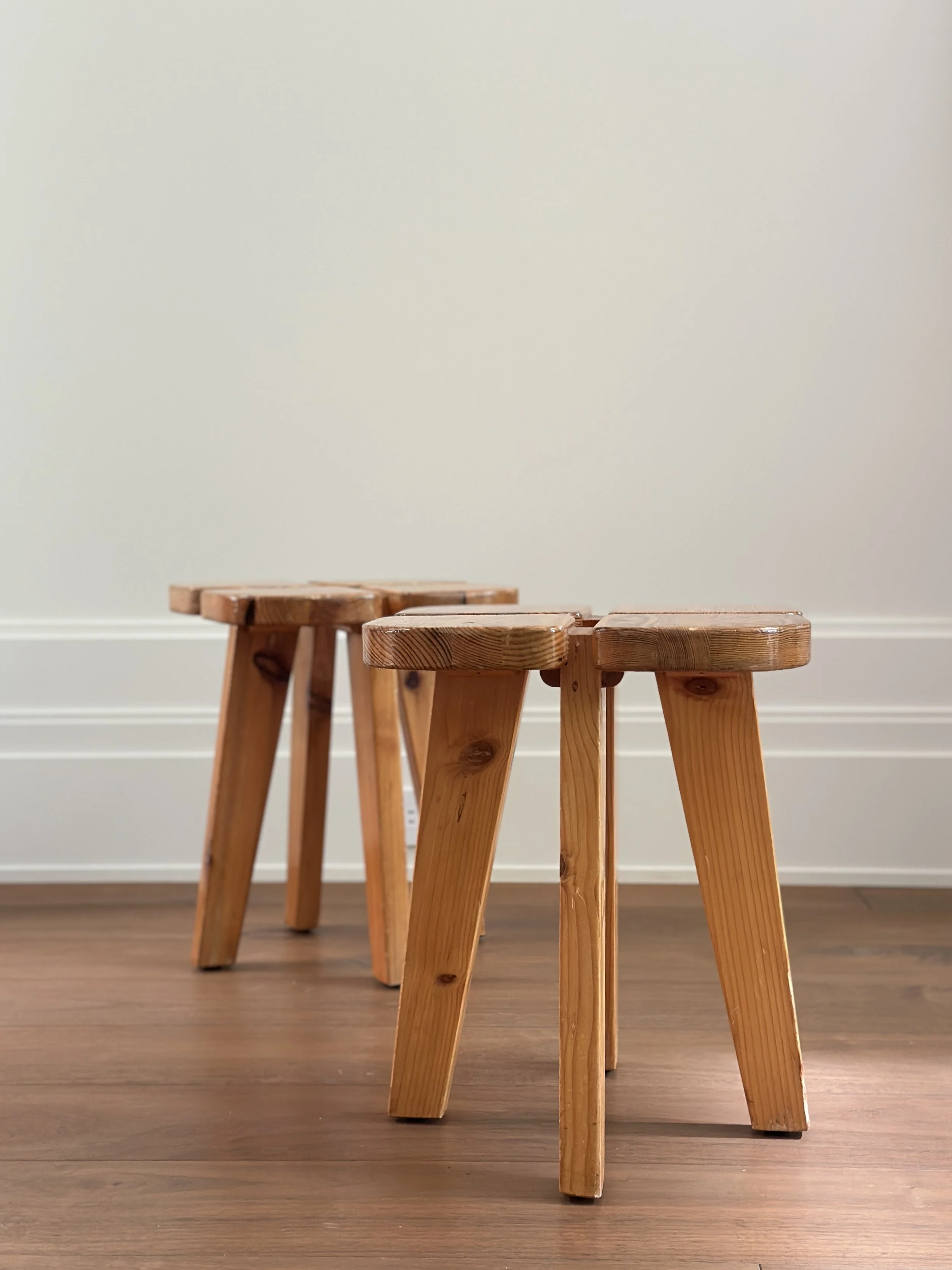 Pair of Rauni Peippo 'Apila' Stools for Stockmann Orno, Finland 1960s