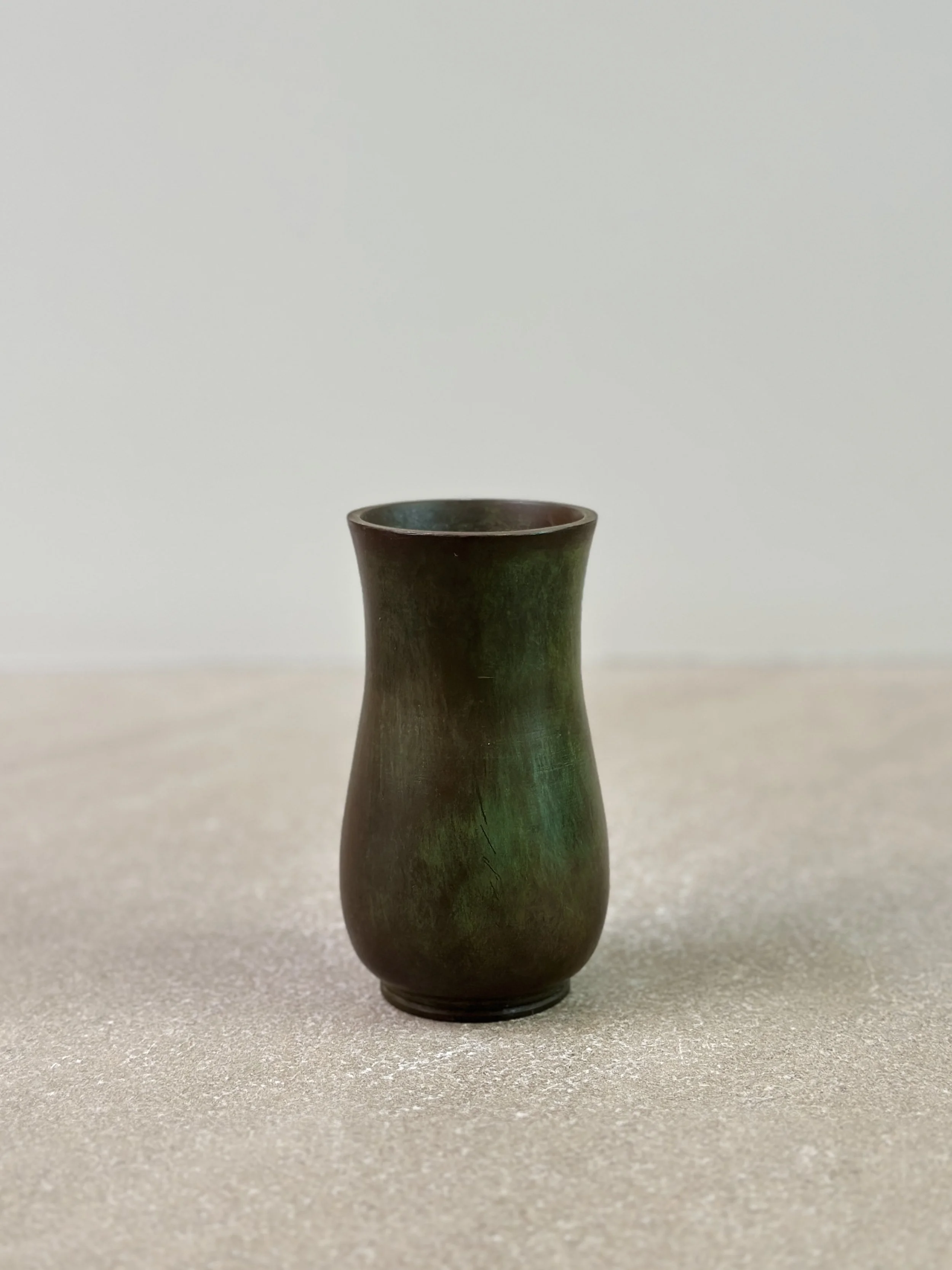 Bronze Vase by GAB, Stockholm