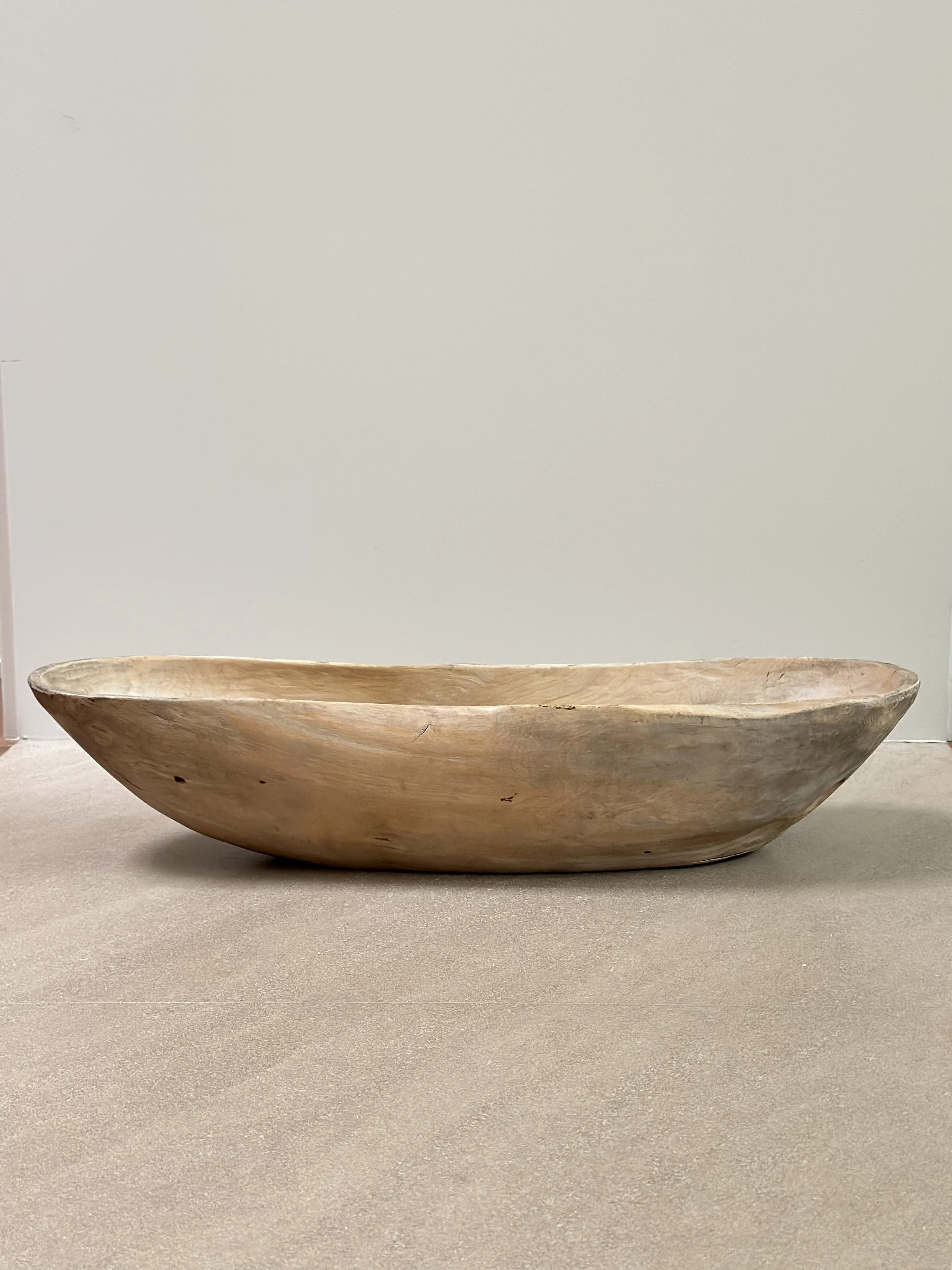 Large Swedish Root Bowl Dated 1844