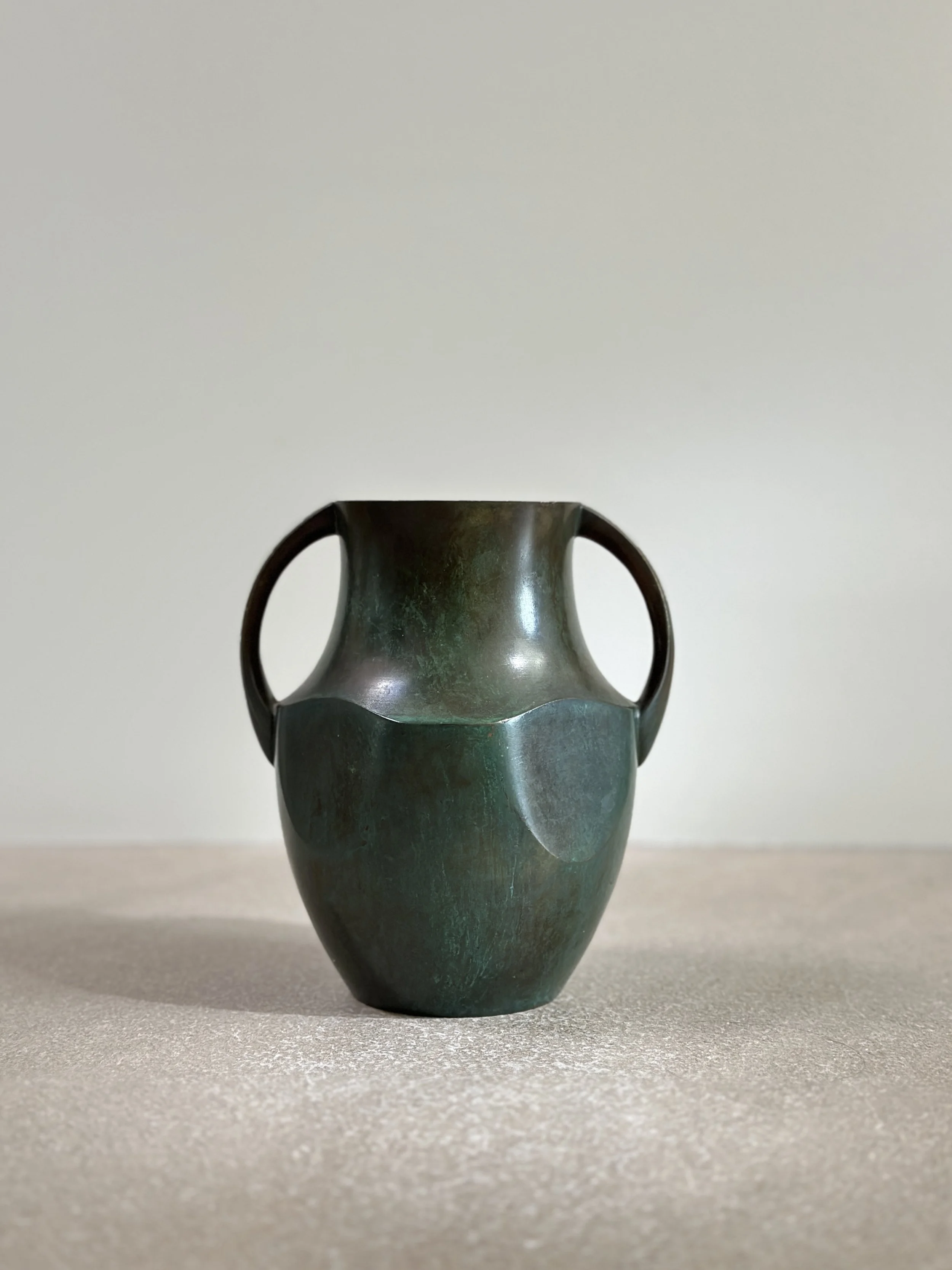 Heavy Bronze Vase from Gab Sweden