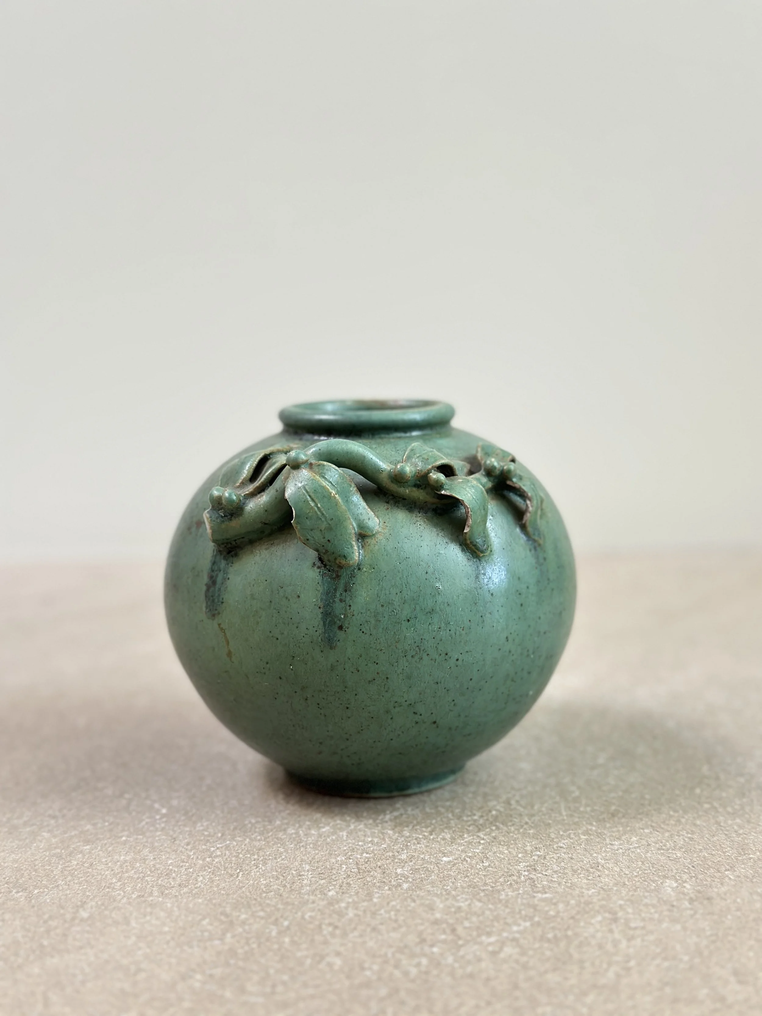 Floral Vase by Arne Bang, Denmark 1930s