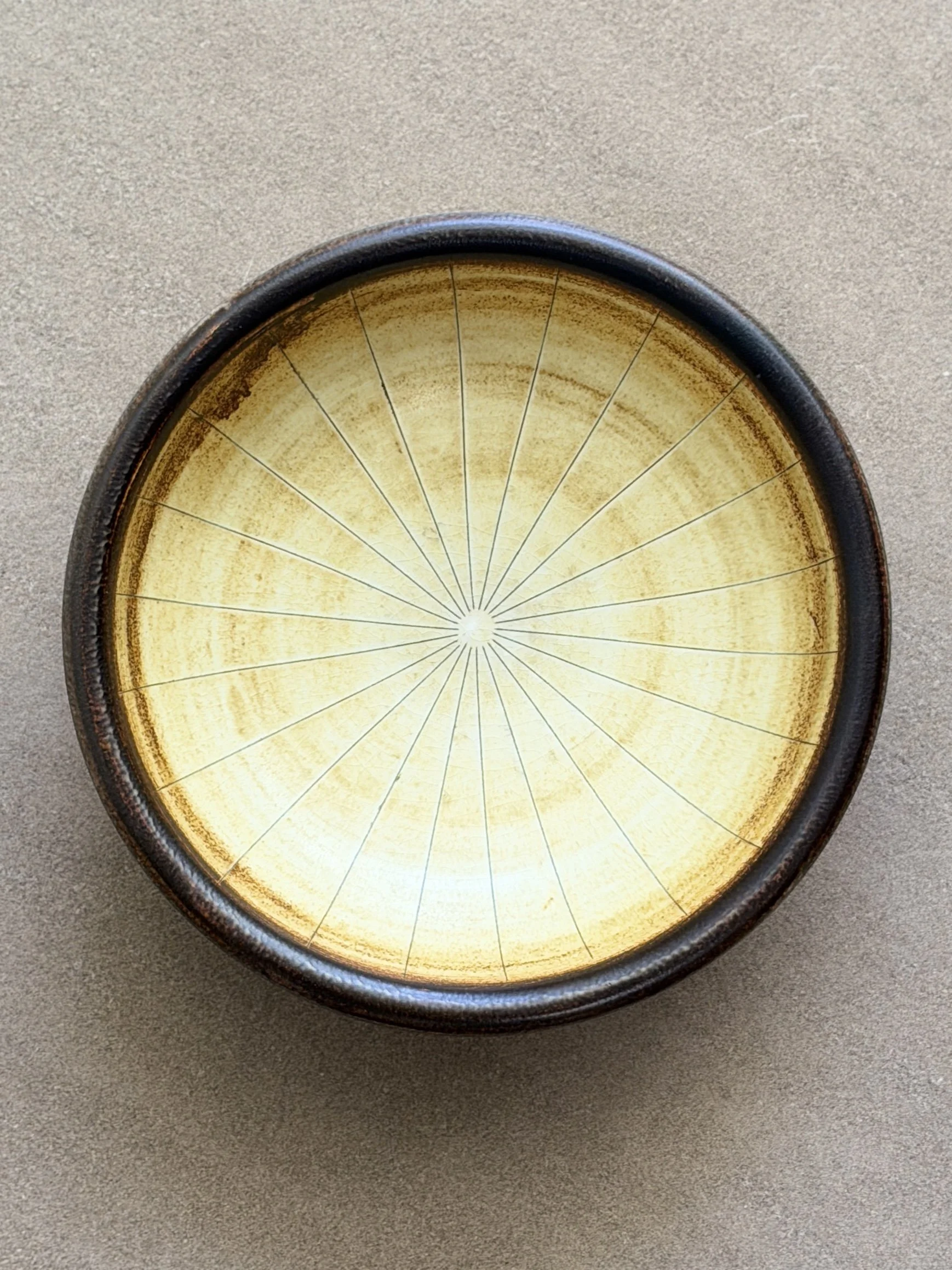 Large, Low Bowl by Gertrud Lönegren, Sweden 1930s