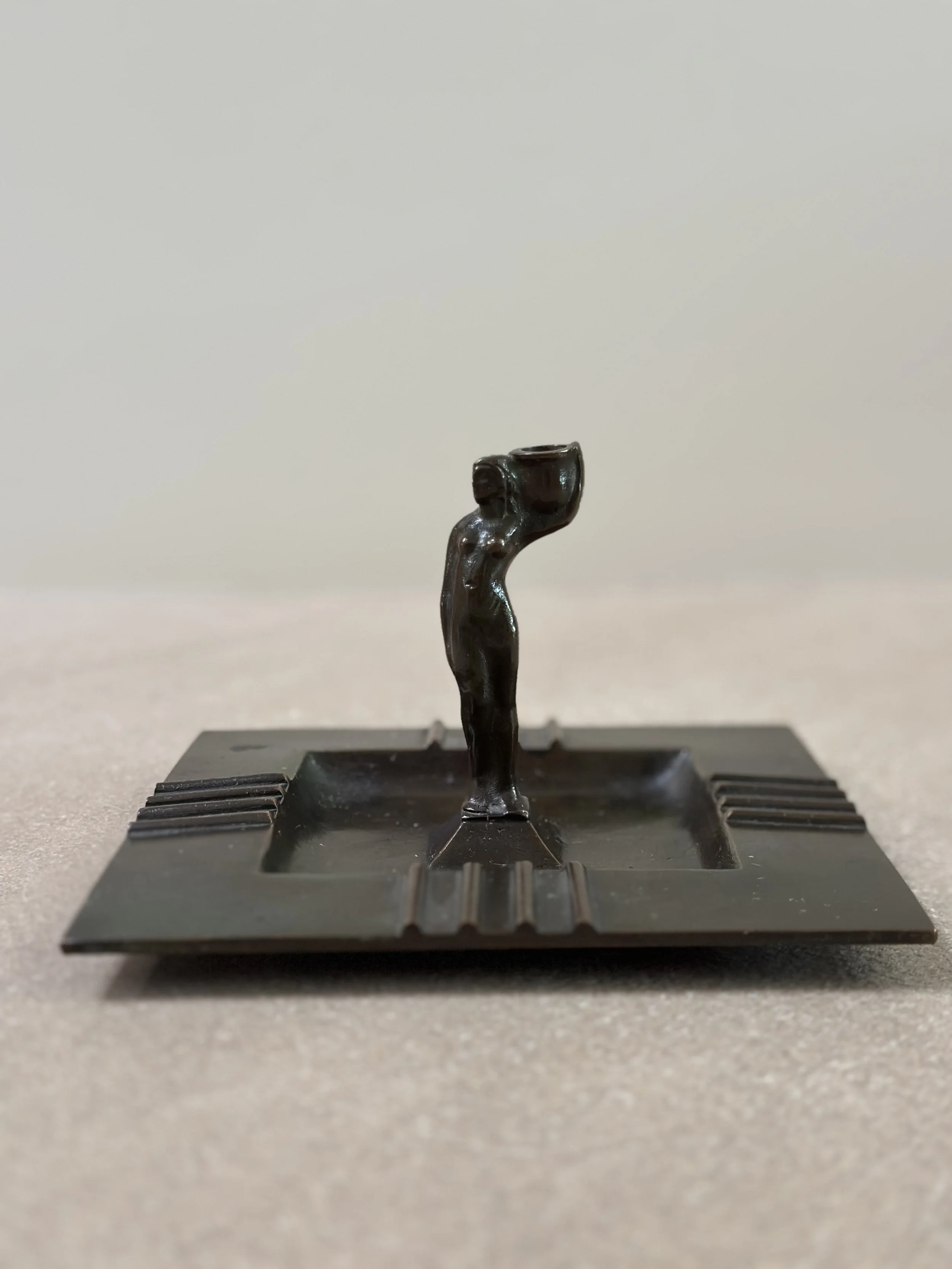 Bronze Ashtray from GAB Sweden c 1900