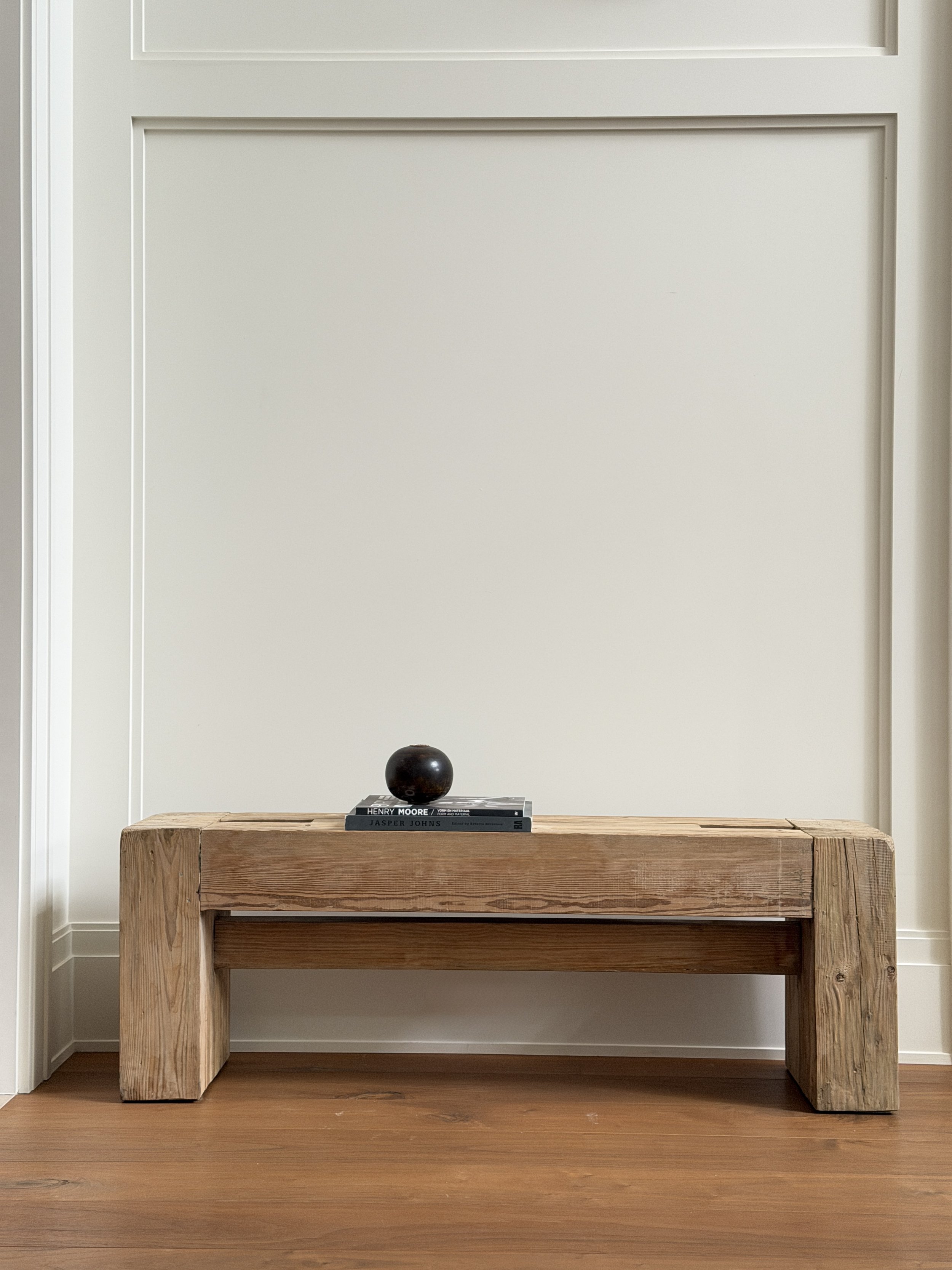 Pine Bench by Guy-Rey Millett for Jean Prouve, France 1960s
