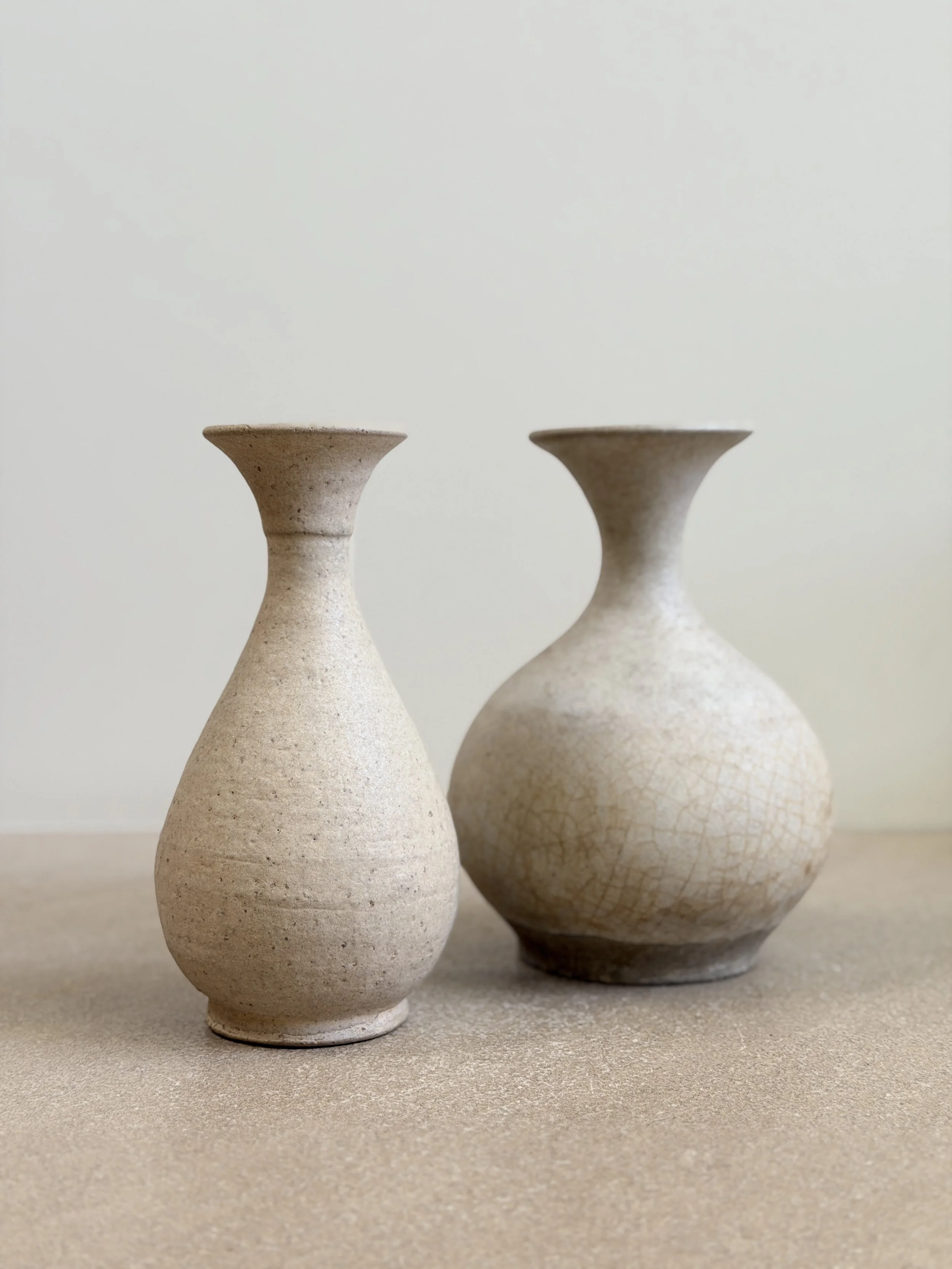 Sukhotai Period Vases, 13th-15th Century